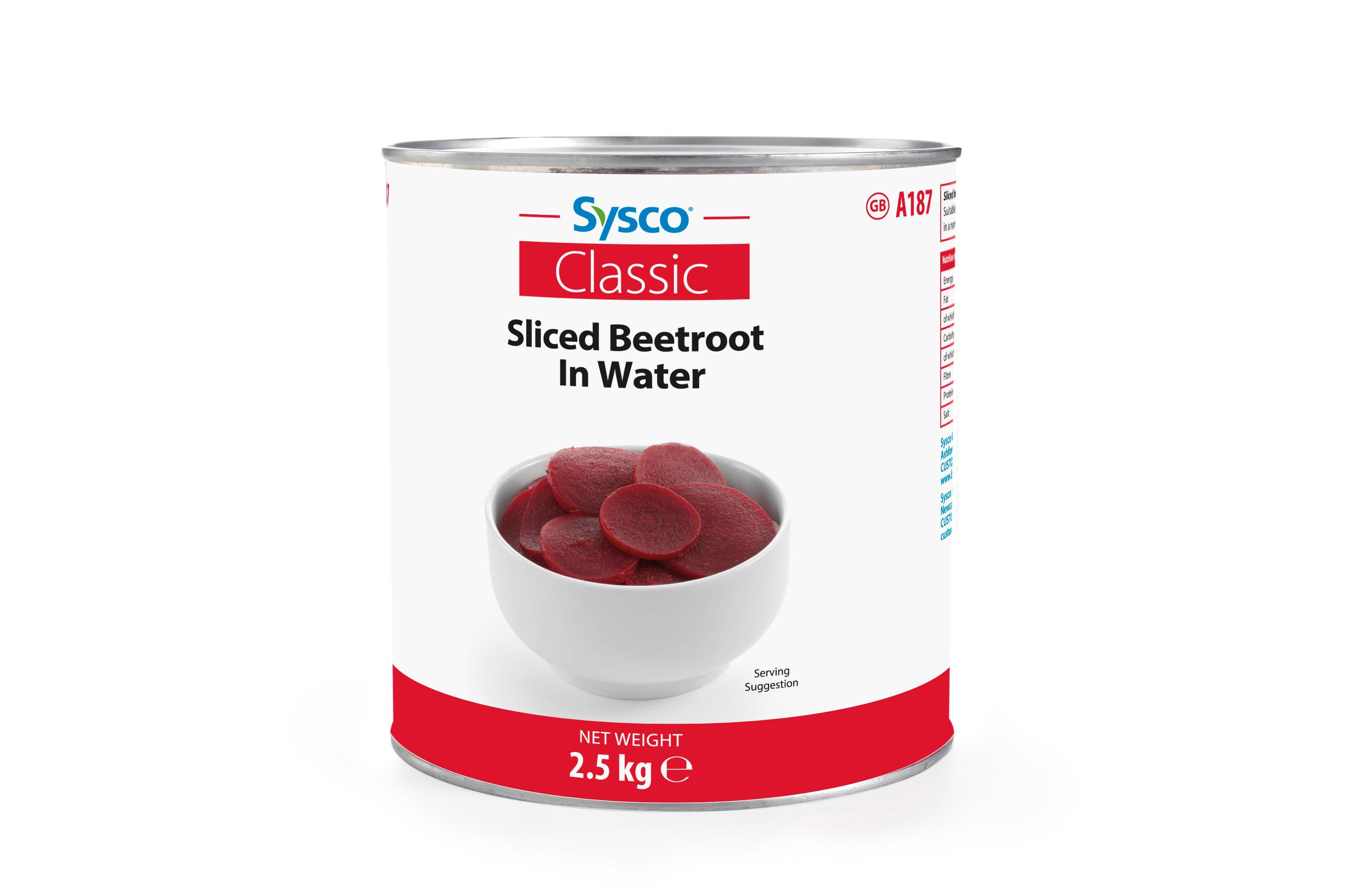 Sysco Classic Sliced Beetroot in Water