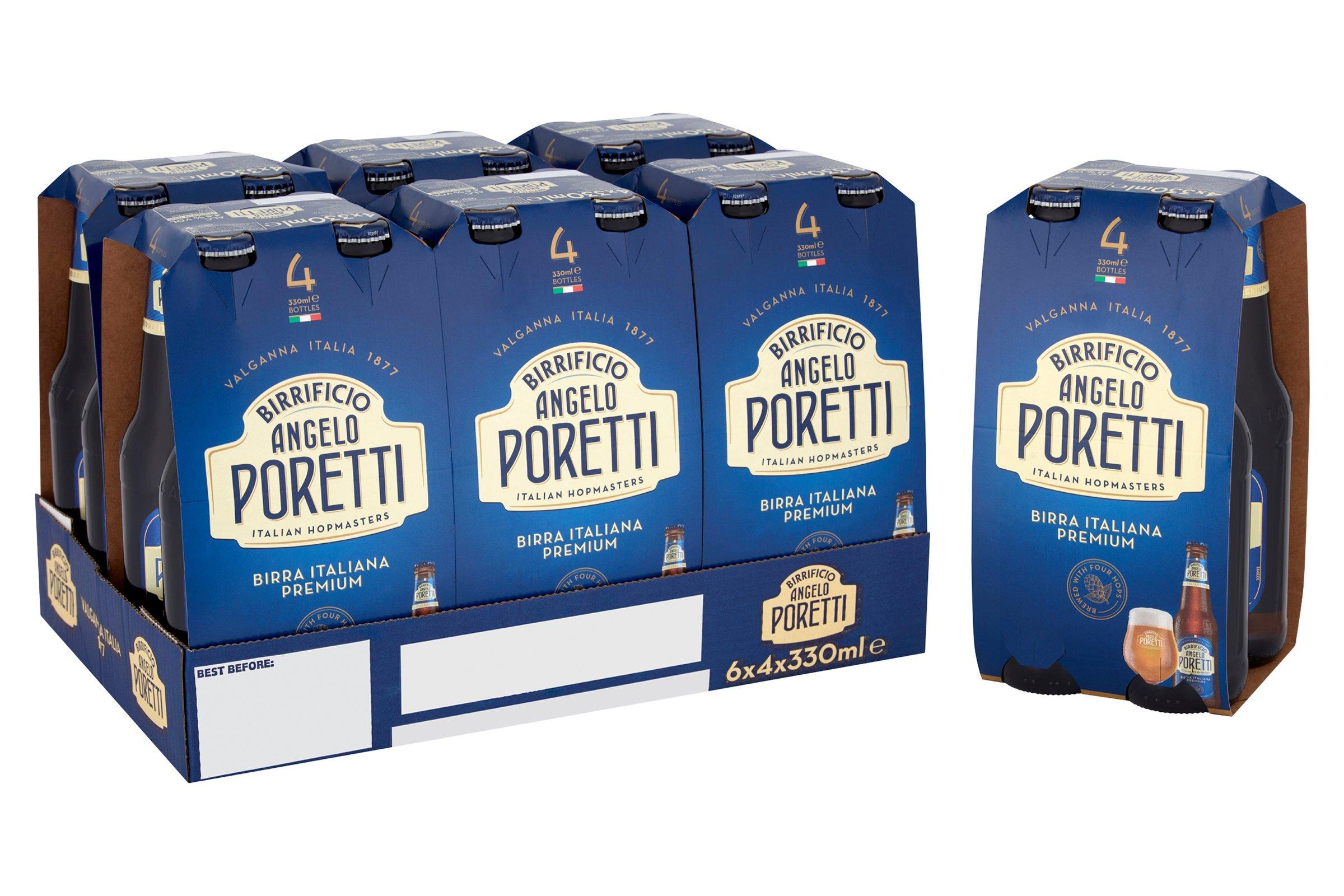 Poretti Lager Beer 330ml