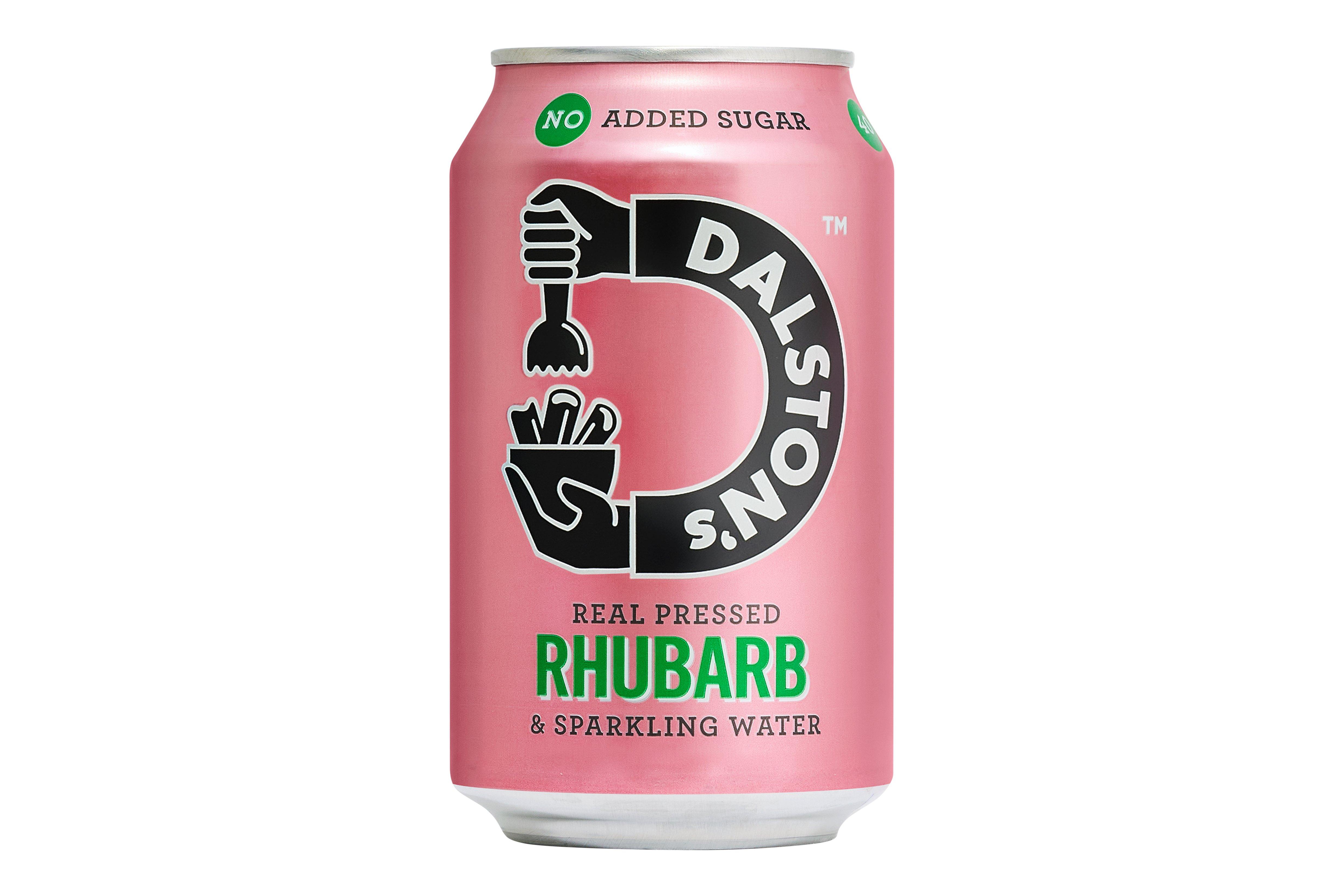 Dalston's Sparkling Rhubarb Soda 330ml can