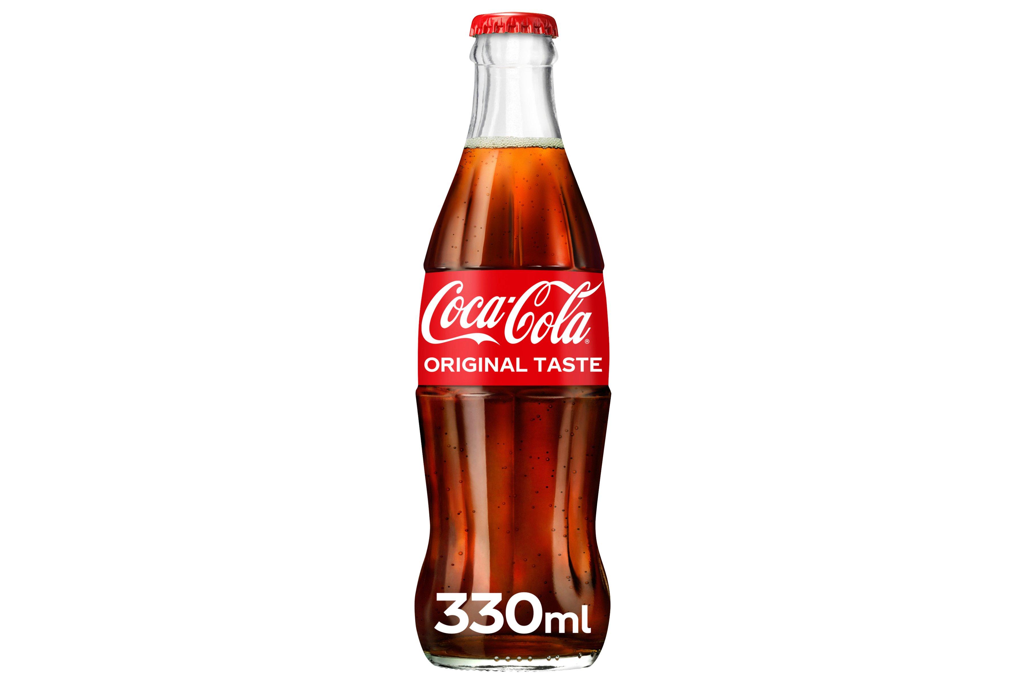 Coca-Cola Original Taste Glass Bottles 330ml