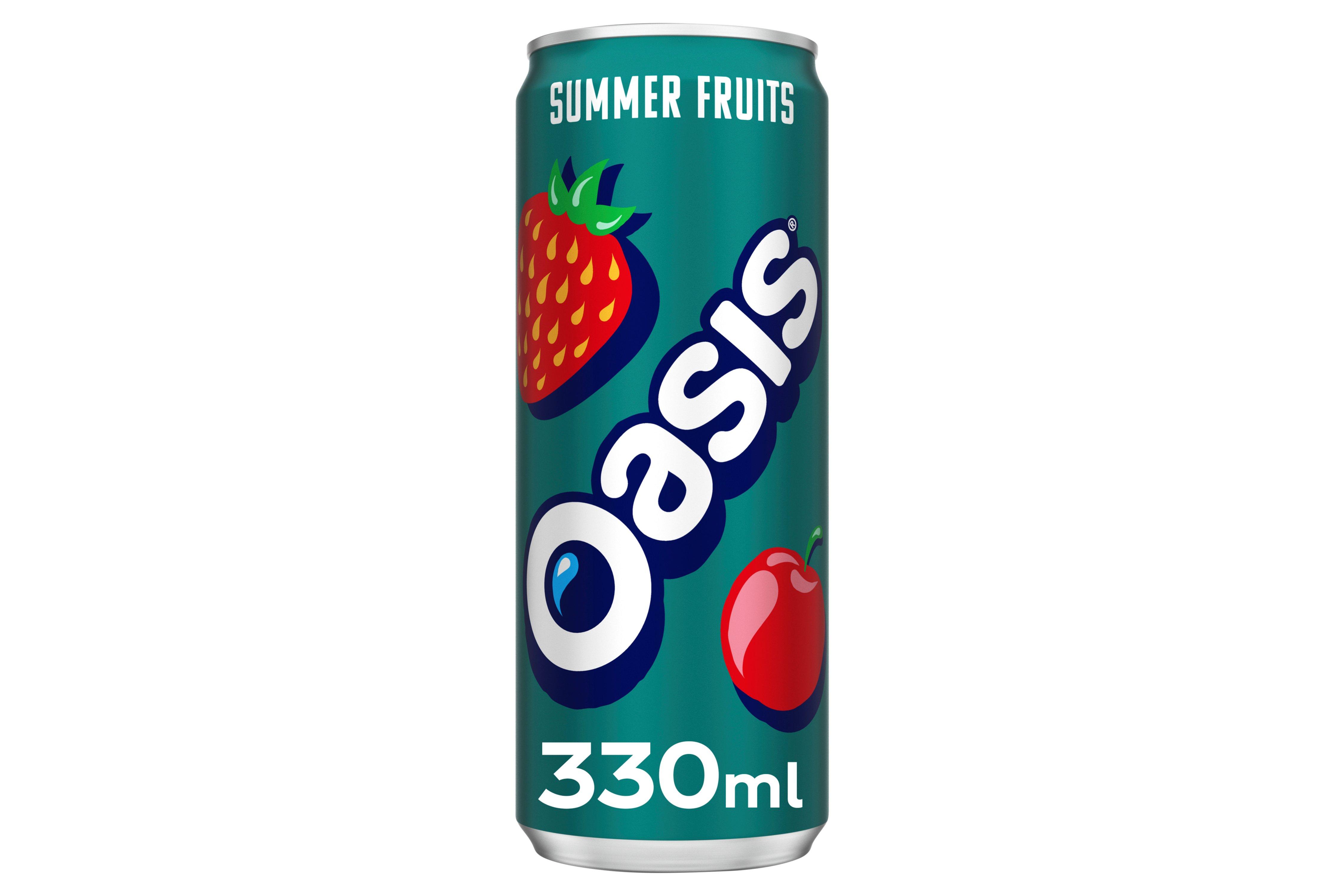 Oasis Summer Fruits 330ml Can