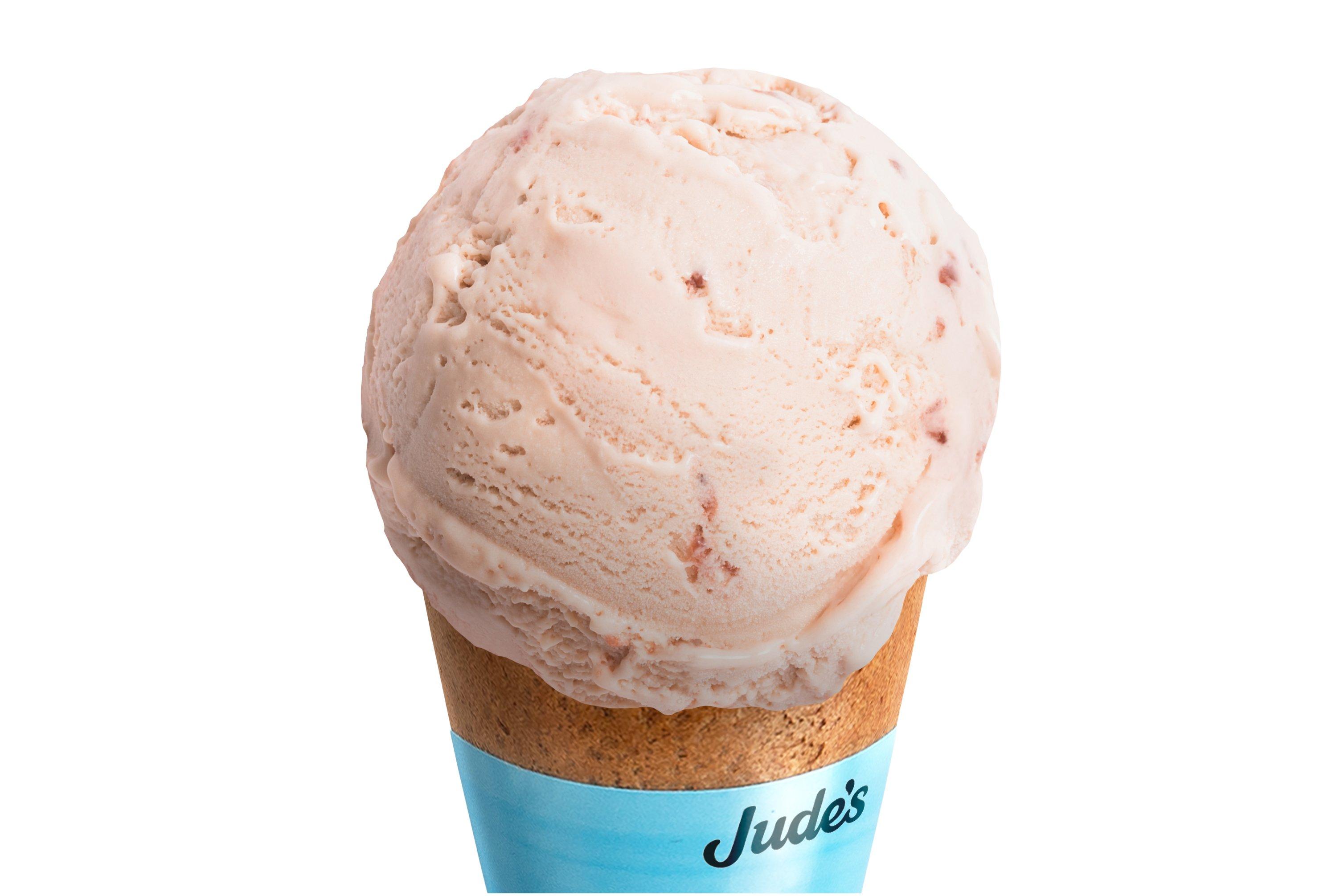 Jude's Strawberries & Cream Ice Cream