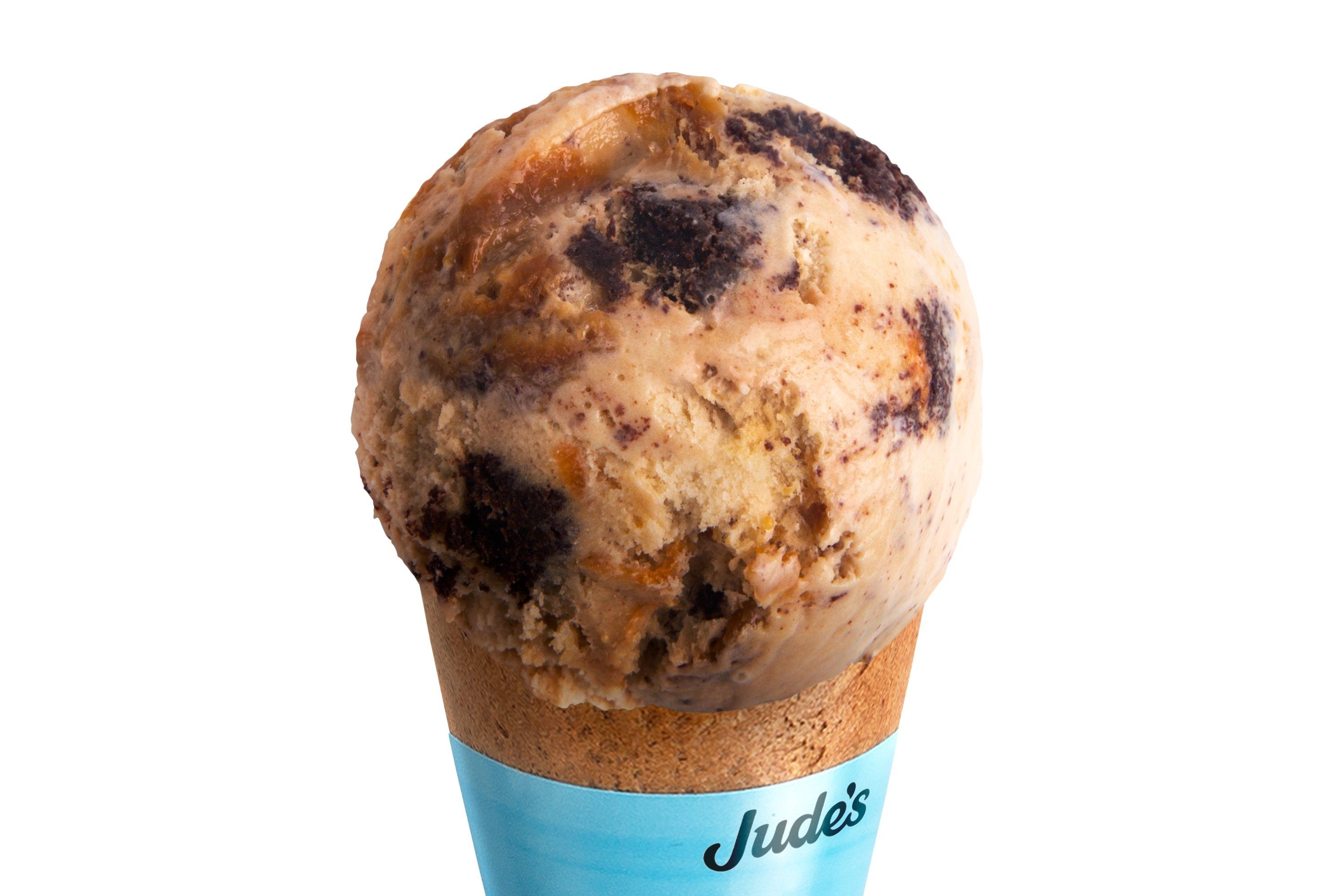 Jude's Caramel Cookie Dough Brownie