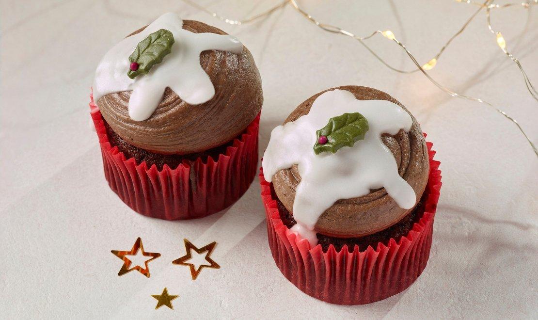 1_Christmas_Pudding_Cupcake