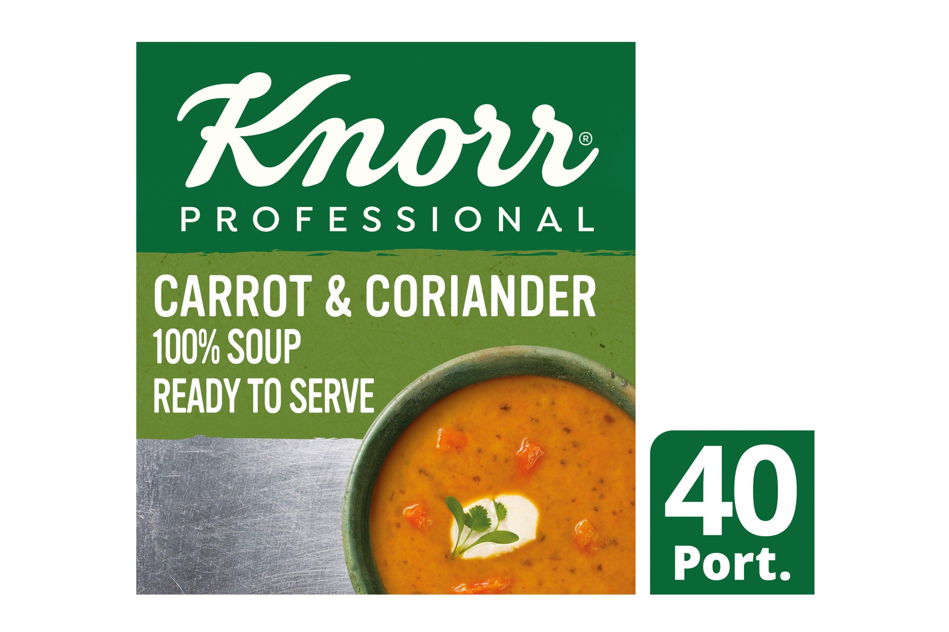 Knorr Professional 100% Soup Carrot & Coriander