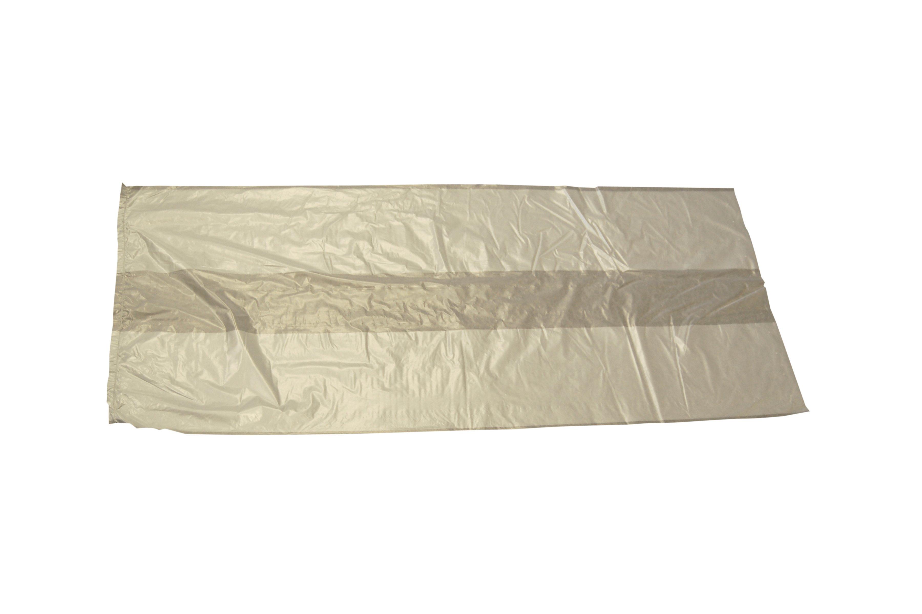 Paclan 200 x 90L Heavy Duty Clear Refuse Sacks. 457x737x965mm.  Rated 15KG CHSA.  Made using 100% Recycled Material (excluding processing aids)