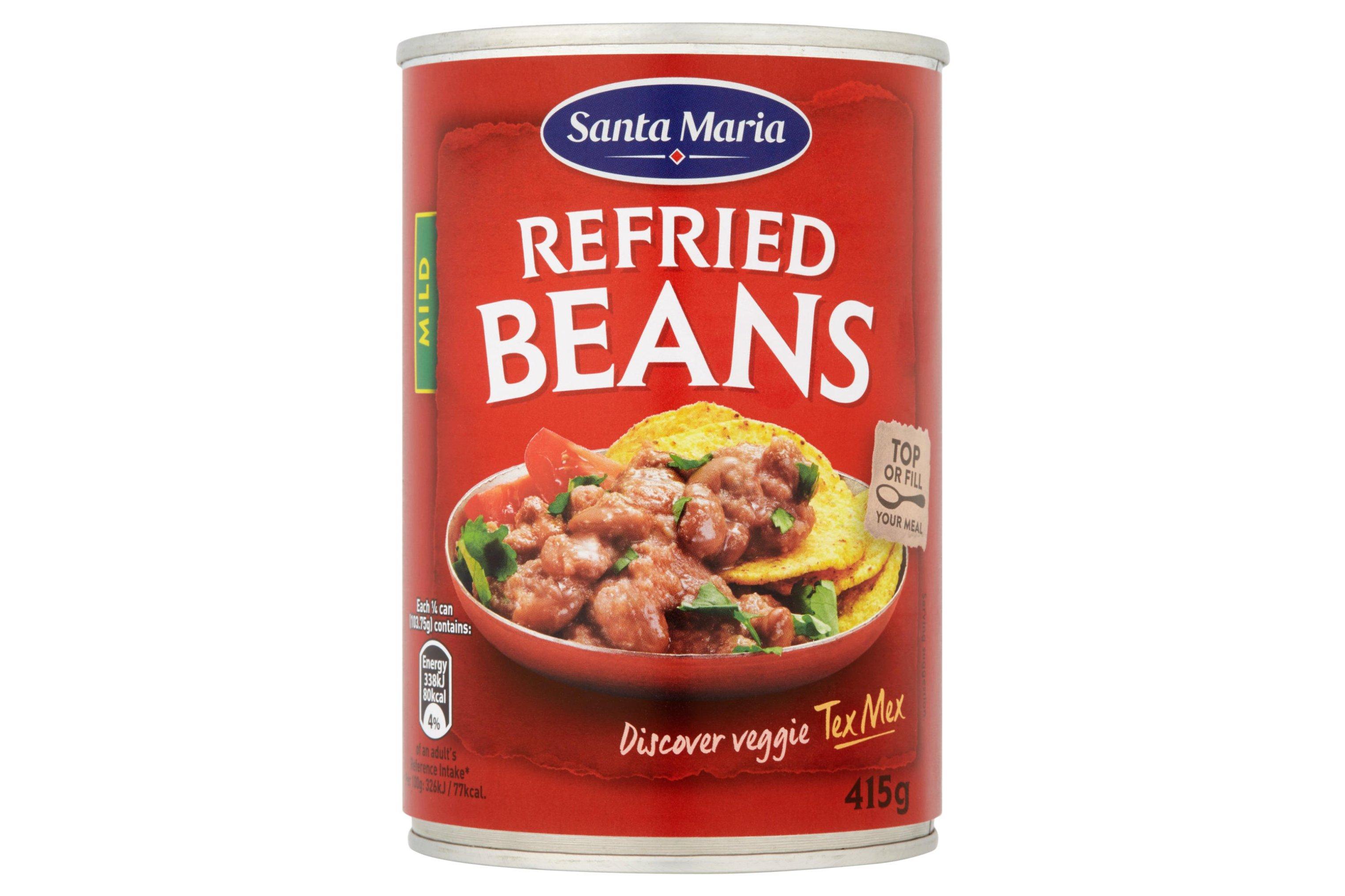 Santa Maria Refried Beans Mild 415g