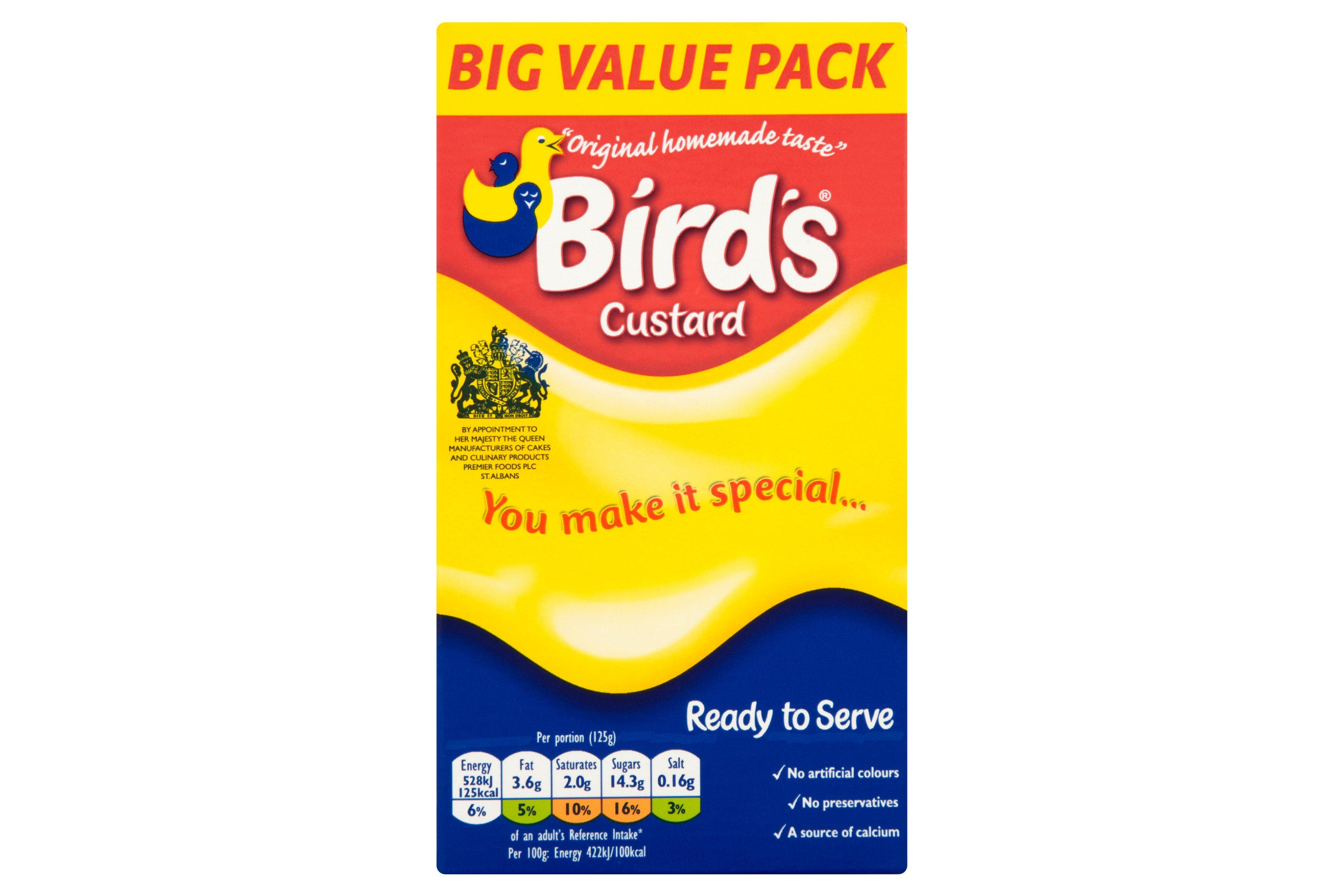 Bird's Ready To Serve Custard 1kg