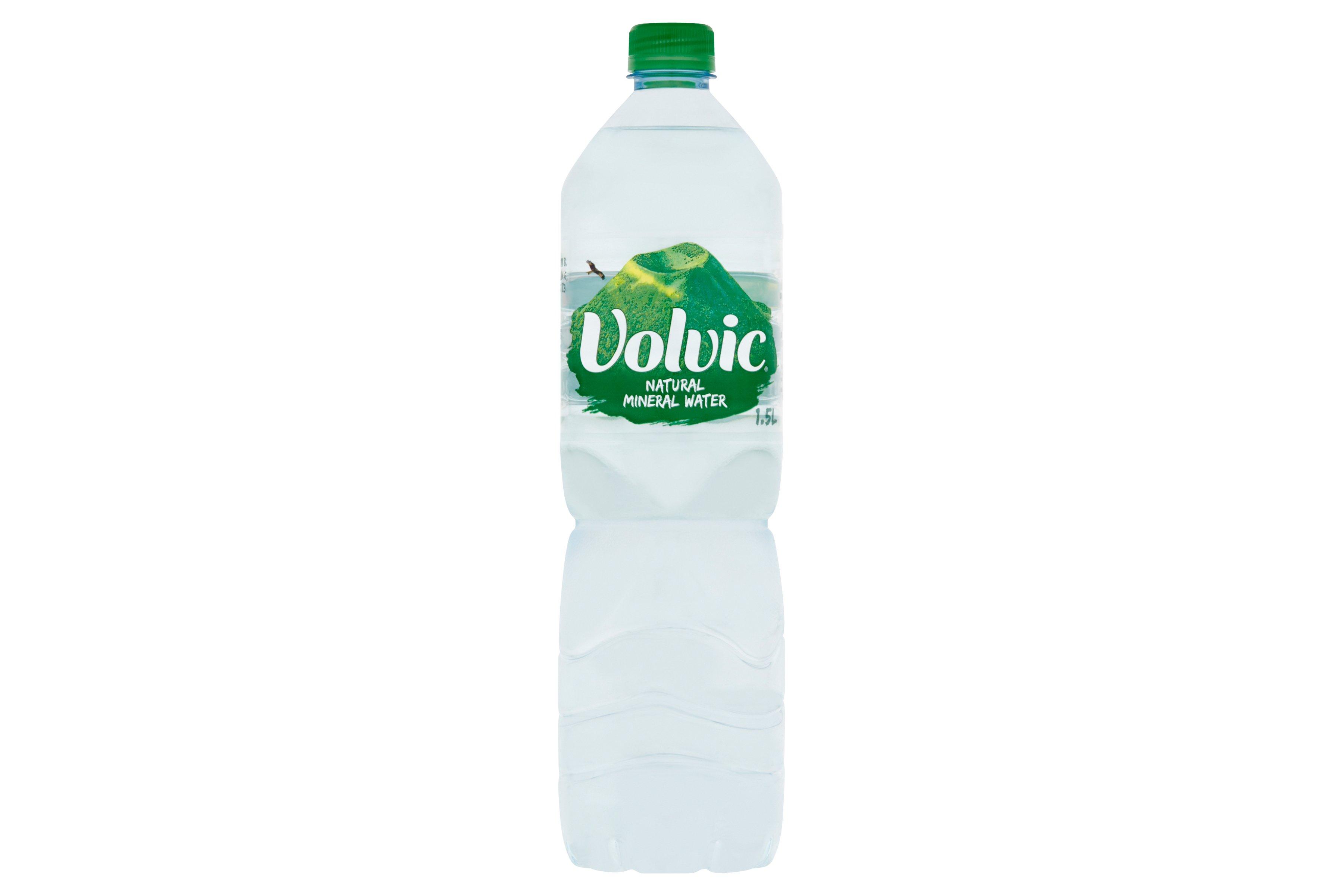Volvic Natural Bottled Mineral Still Water 1.5L