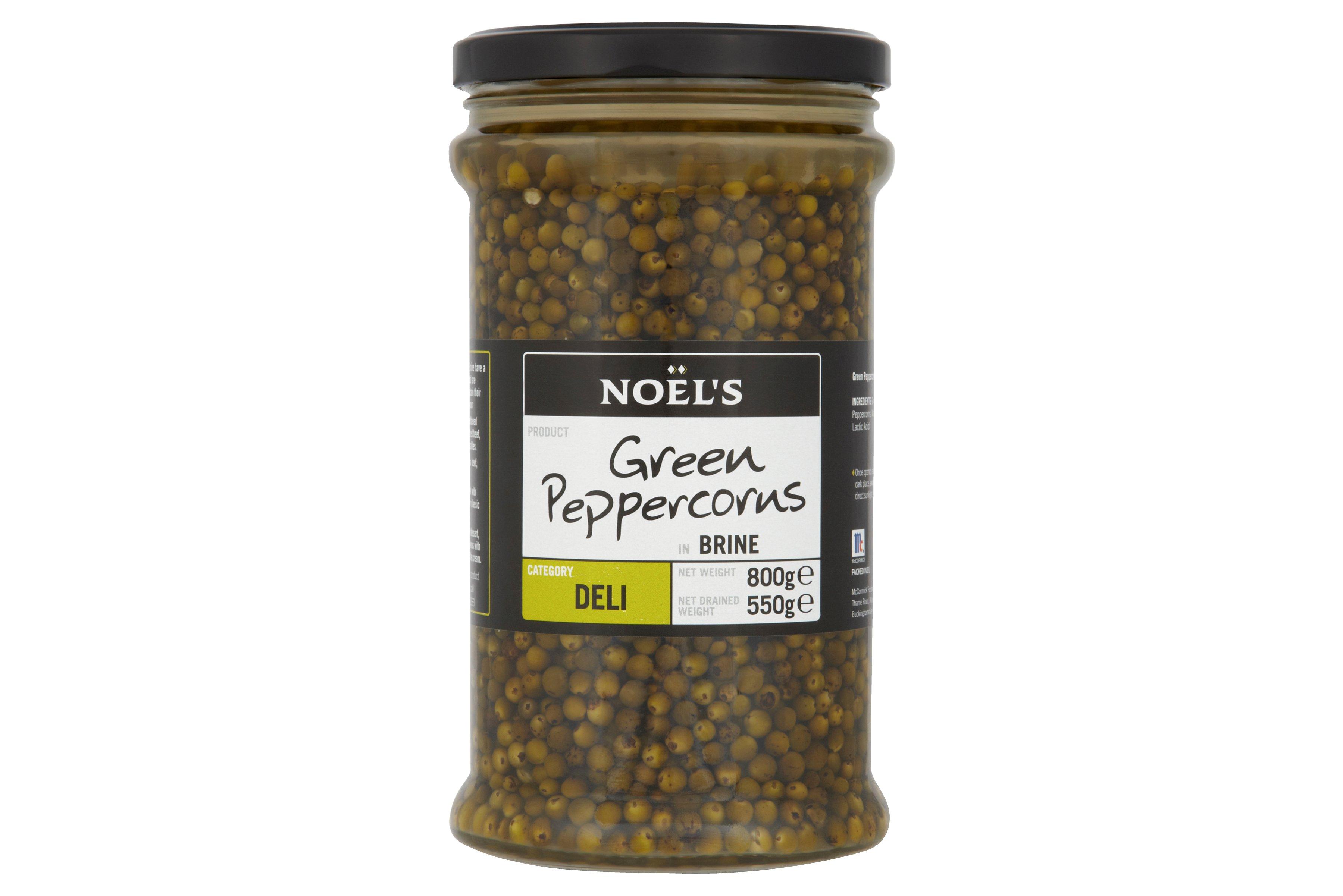 Noel's Green Peppercorns in Brine 800g