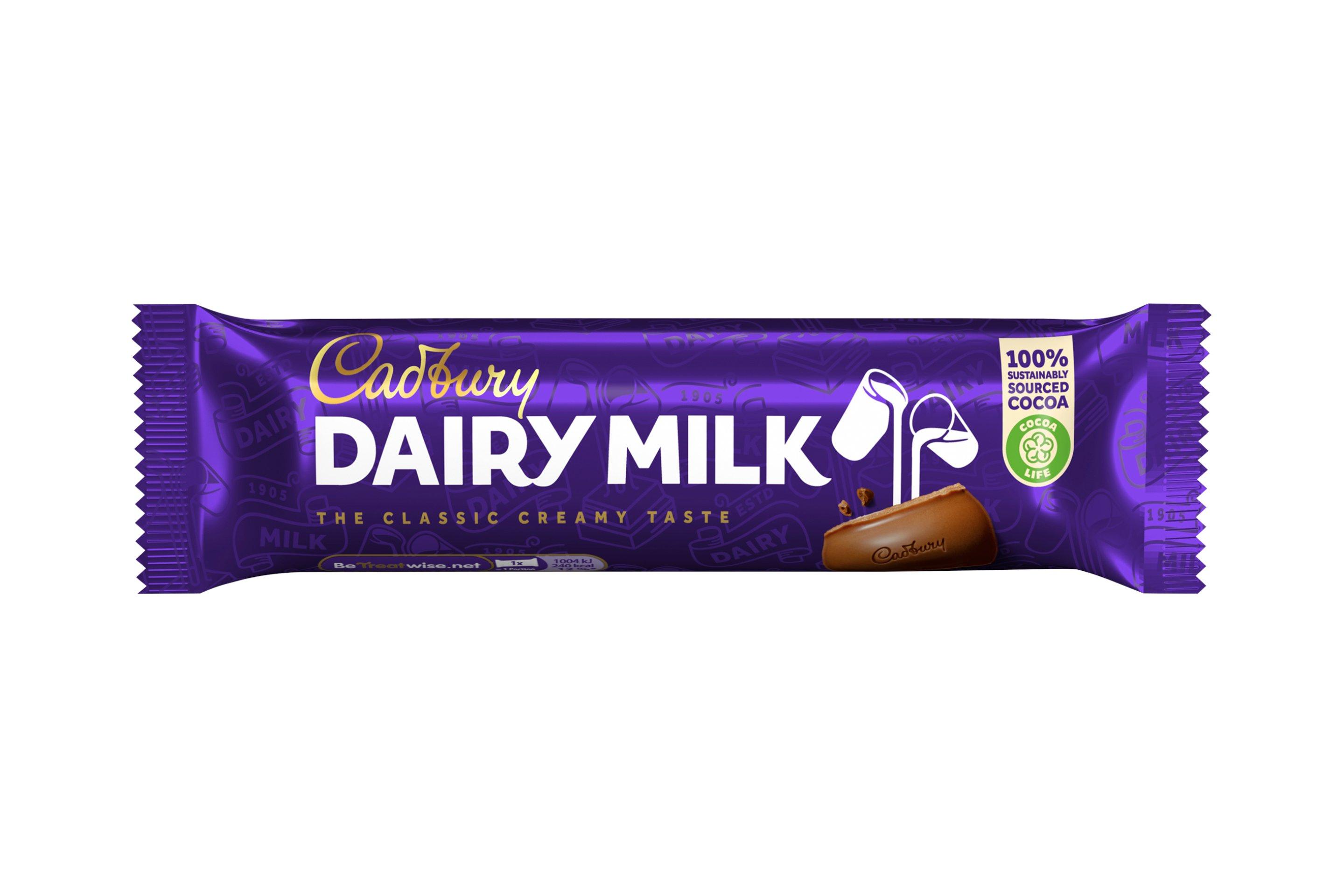 Cadbury Dairy Milk Chocolate Bar 45g