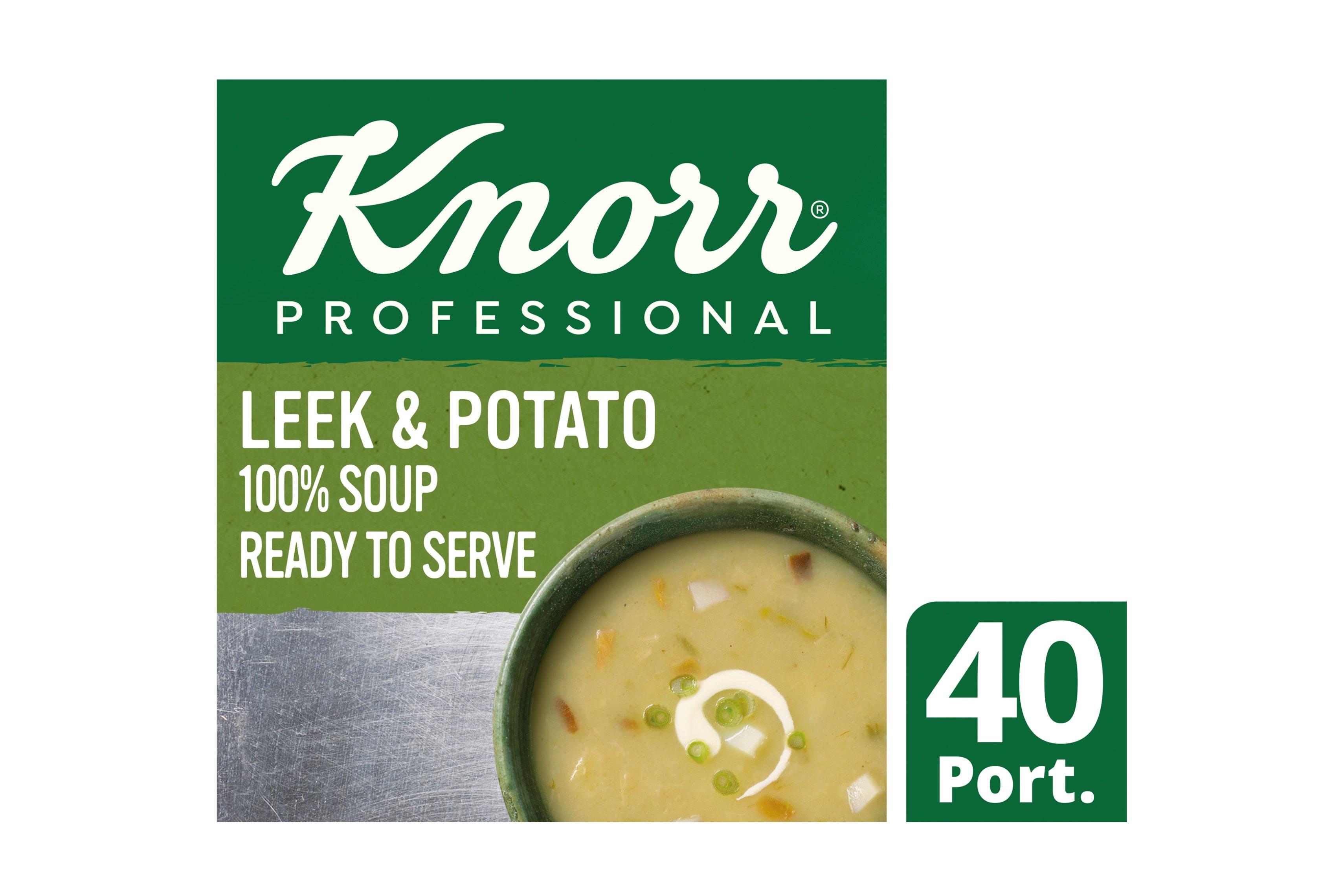 Knorr Professional 100% Soup Leek & Potato 2.5kg