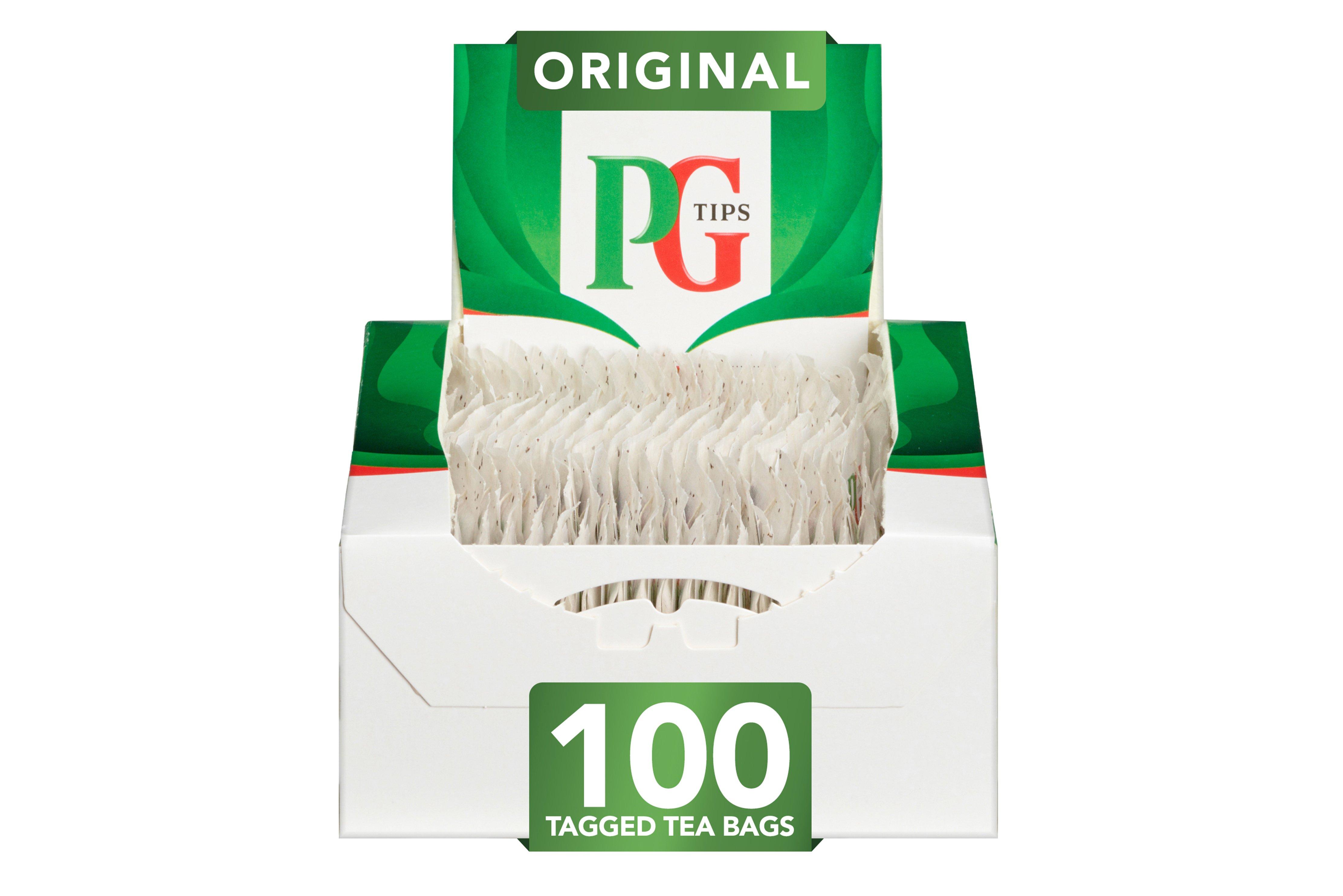 PG Tips 100 Tagged Tea Bags