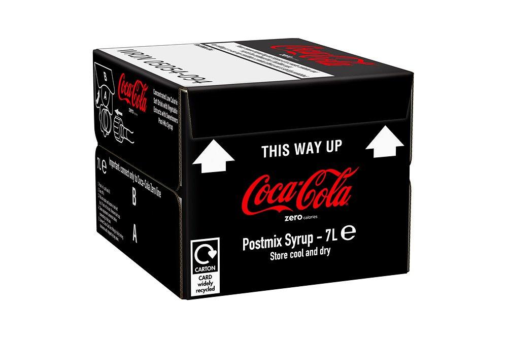 Coca-Cola Zero Bag in Box 7L