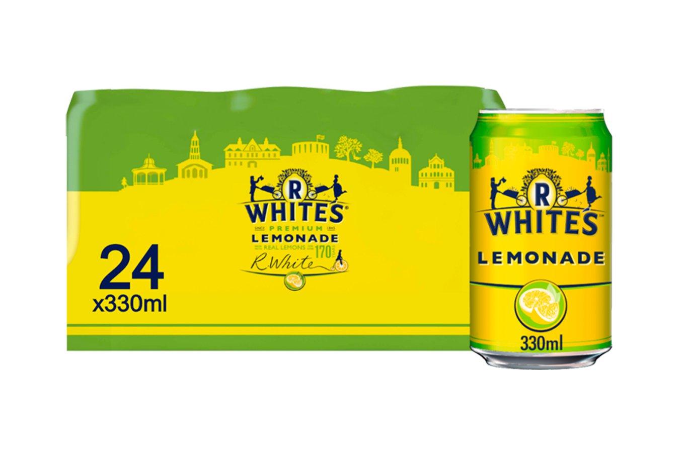 R White's Premium Lemonade 330ml
