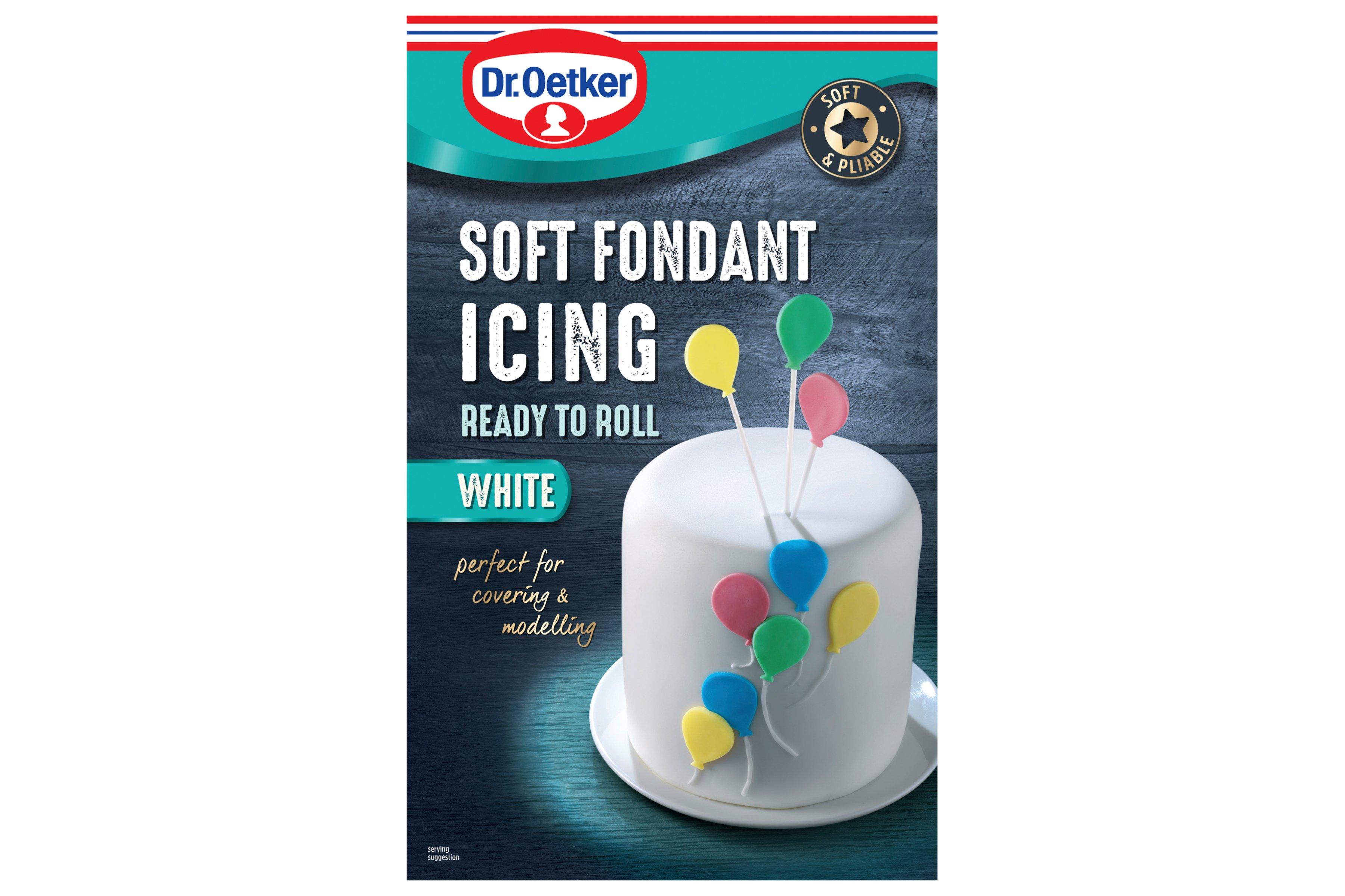 Dr Oetker Soft Fondant Icing Ready to Roll White 1kg