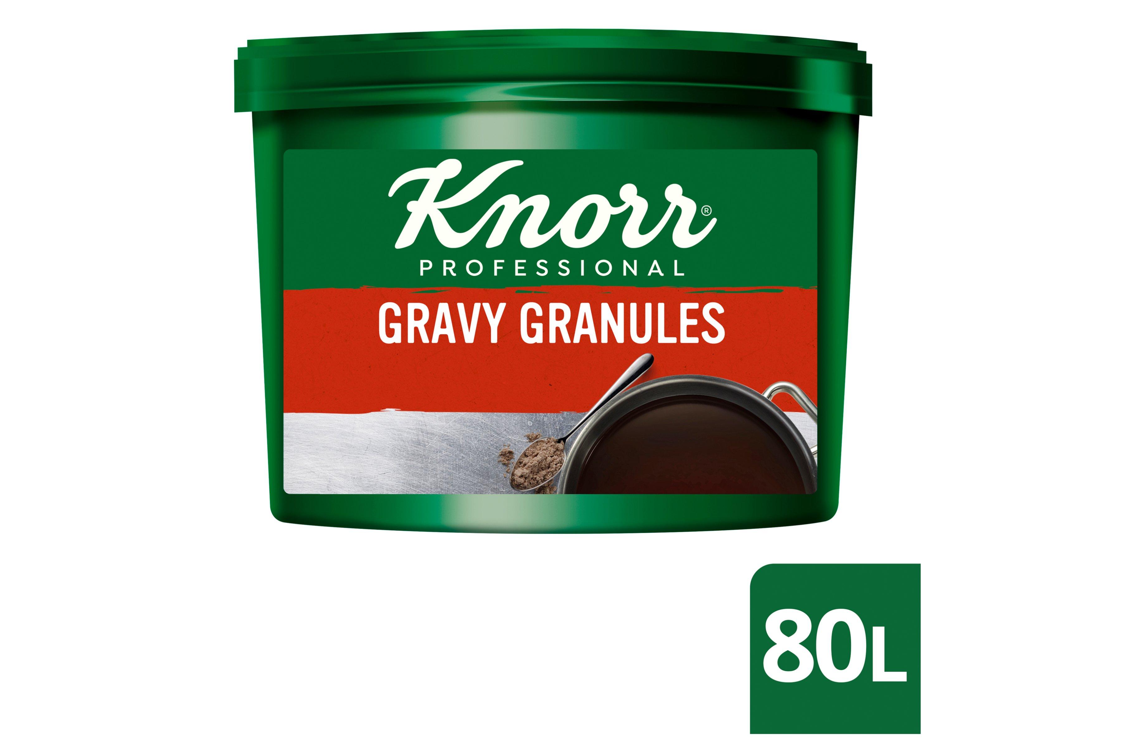 Knorr Gluten Free Gravy Granules for Meat Dishes 75L