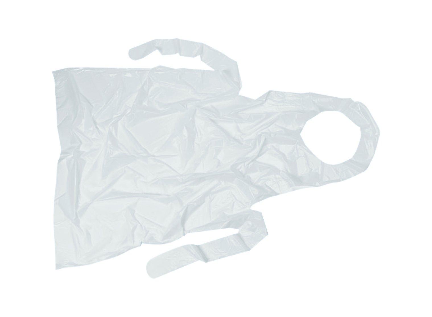 White Disposable Polythene Aprons