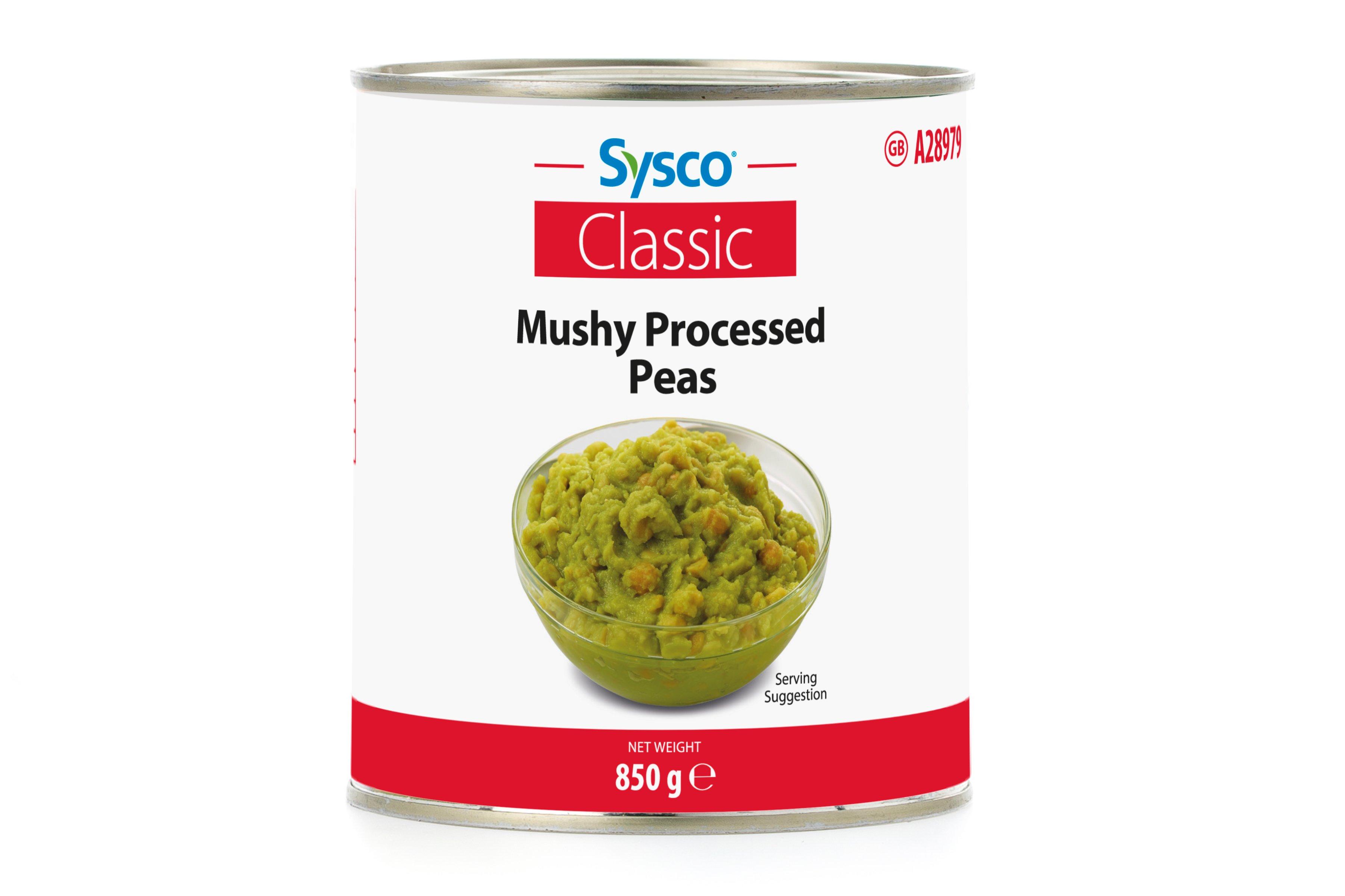 Sysco Classic Mushy Processed Peas