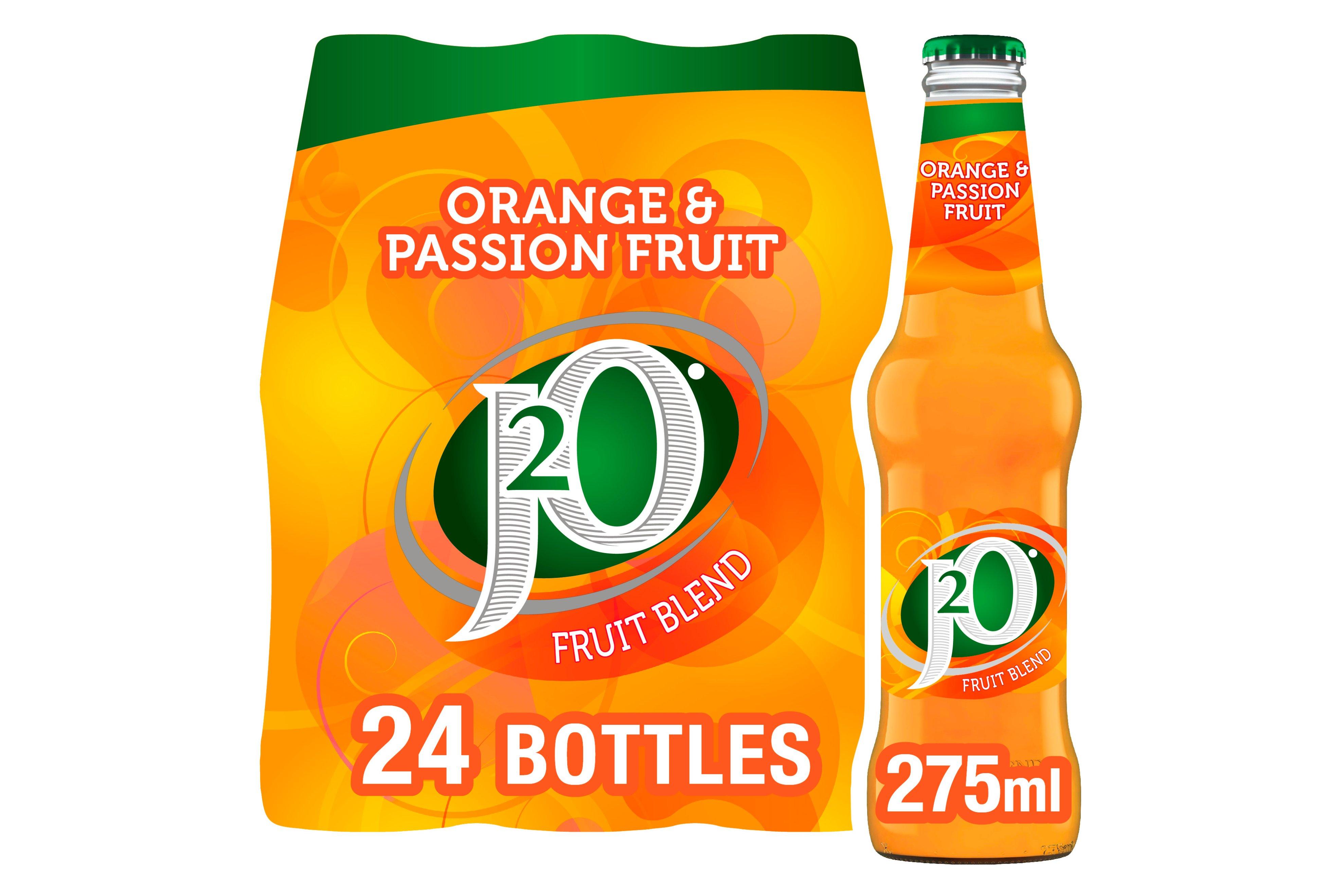 J2O Fruit Blend Orange & Passion Fruit 275ml