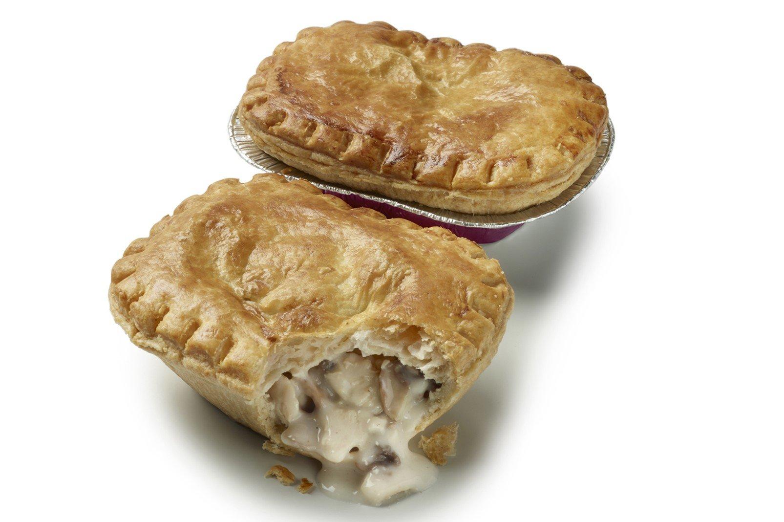 CHICKEN AND  MUSHROOM PIE