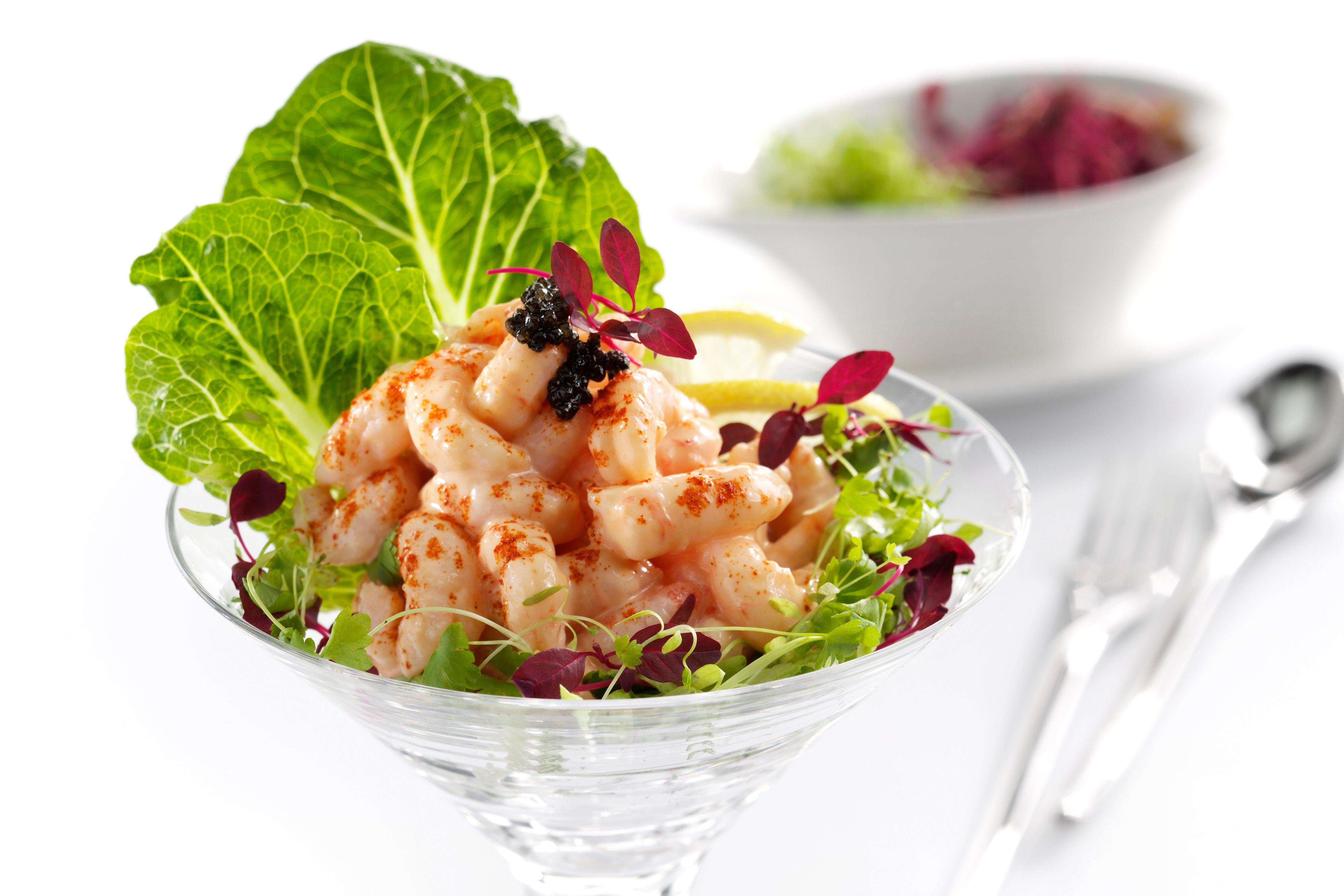 Clear Seas Cooked and Peeled King Prawns 90-110 pcs per lb, 20 x 500g (450g net)