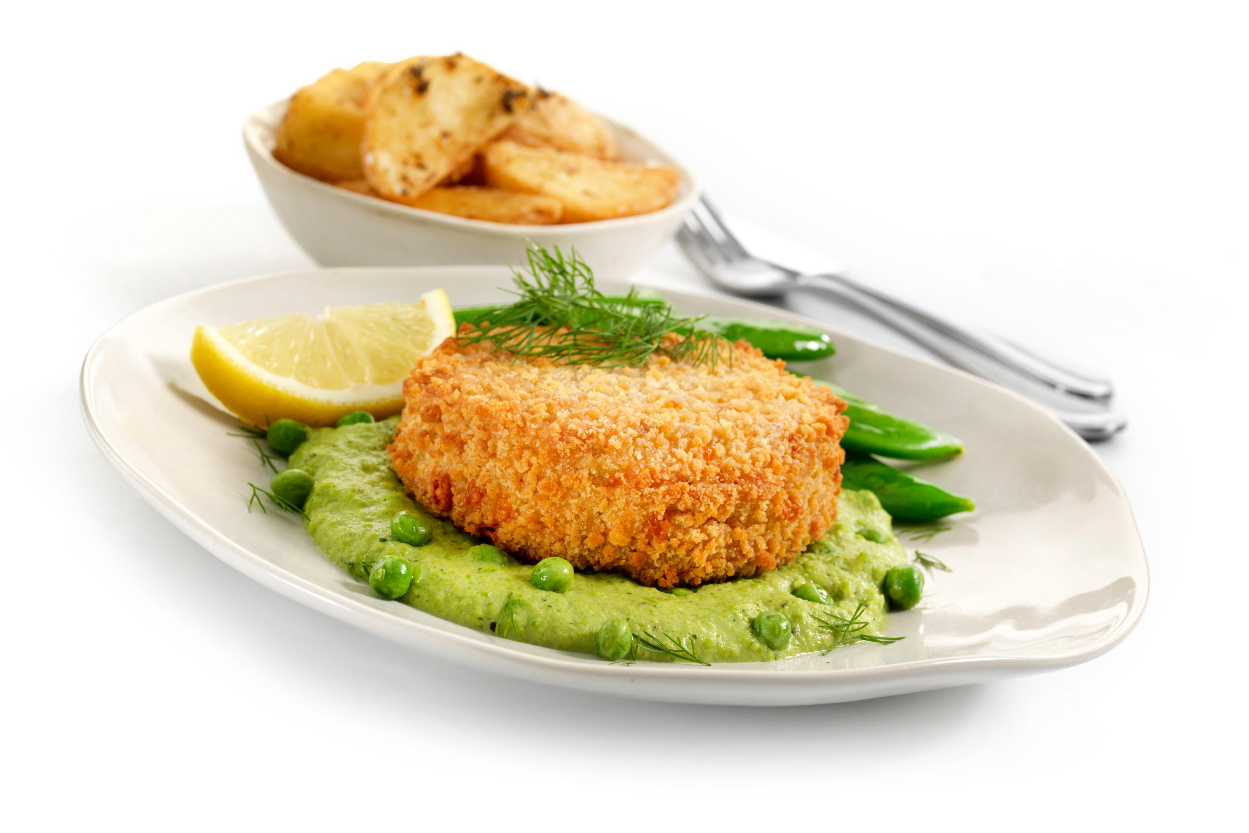 M&J Seafood MSC Salmon & Broccoli Fishcakes