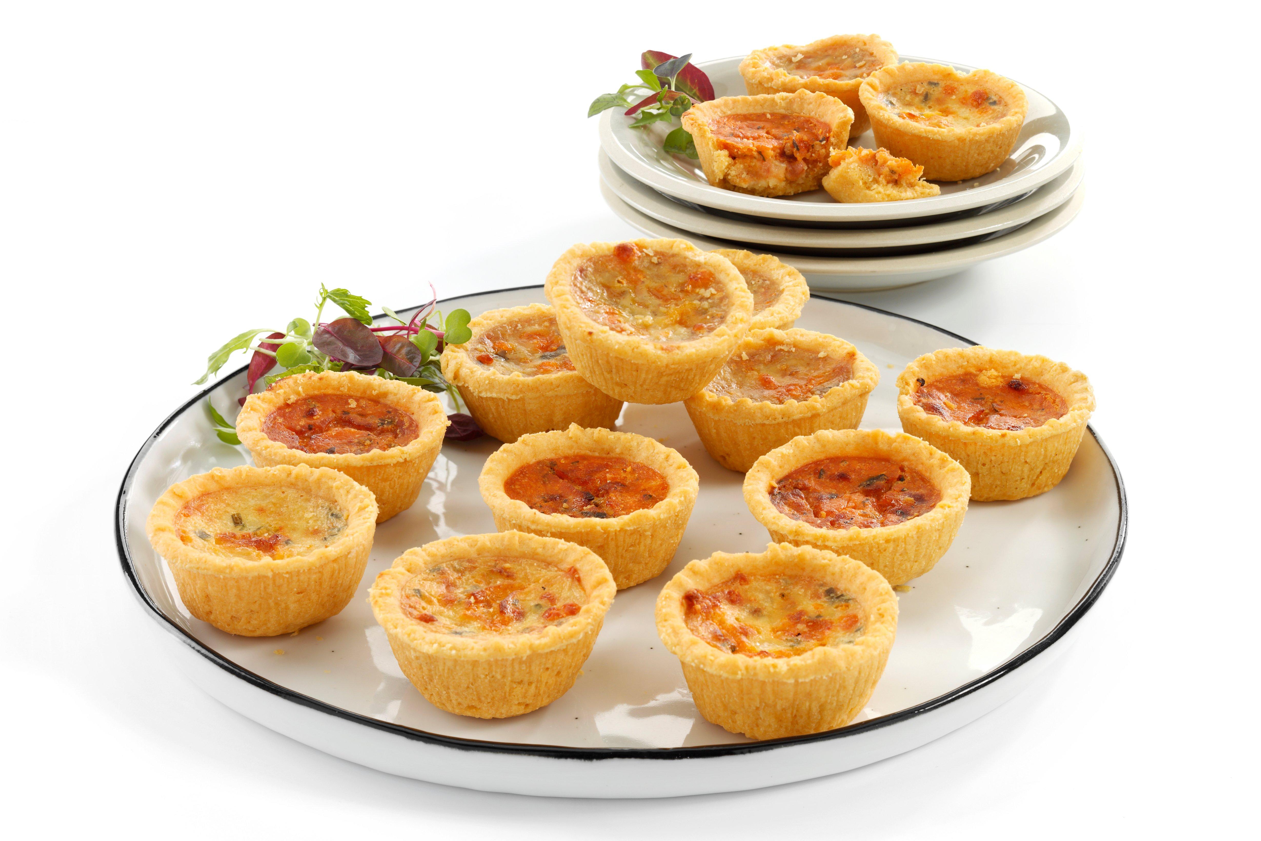 Brakes Vegetarian Party Quiche Assortment