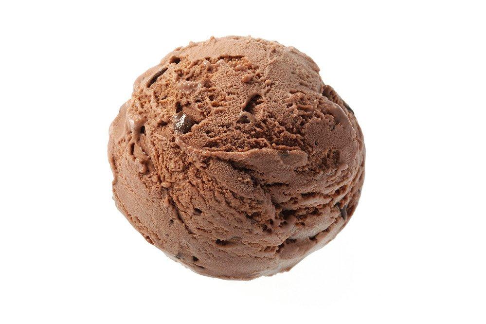 Sysco Classic Chocolate Dairy Ice Cream with Chocolate Chips
