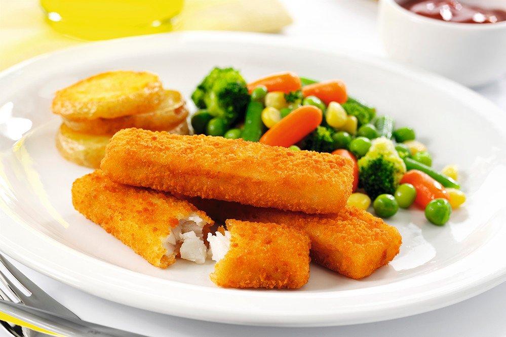 Sysco Essentials Omega 3 Breaded MSC Cod Fish Finger