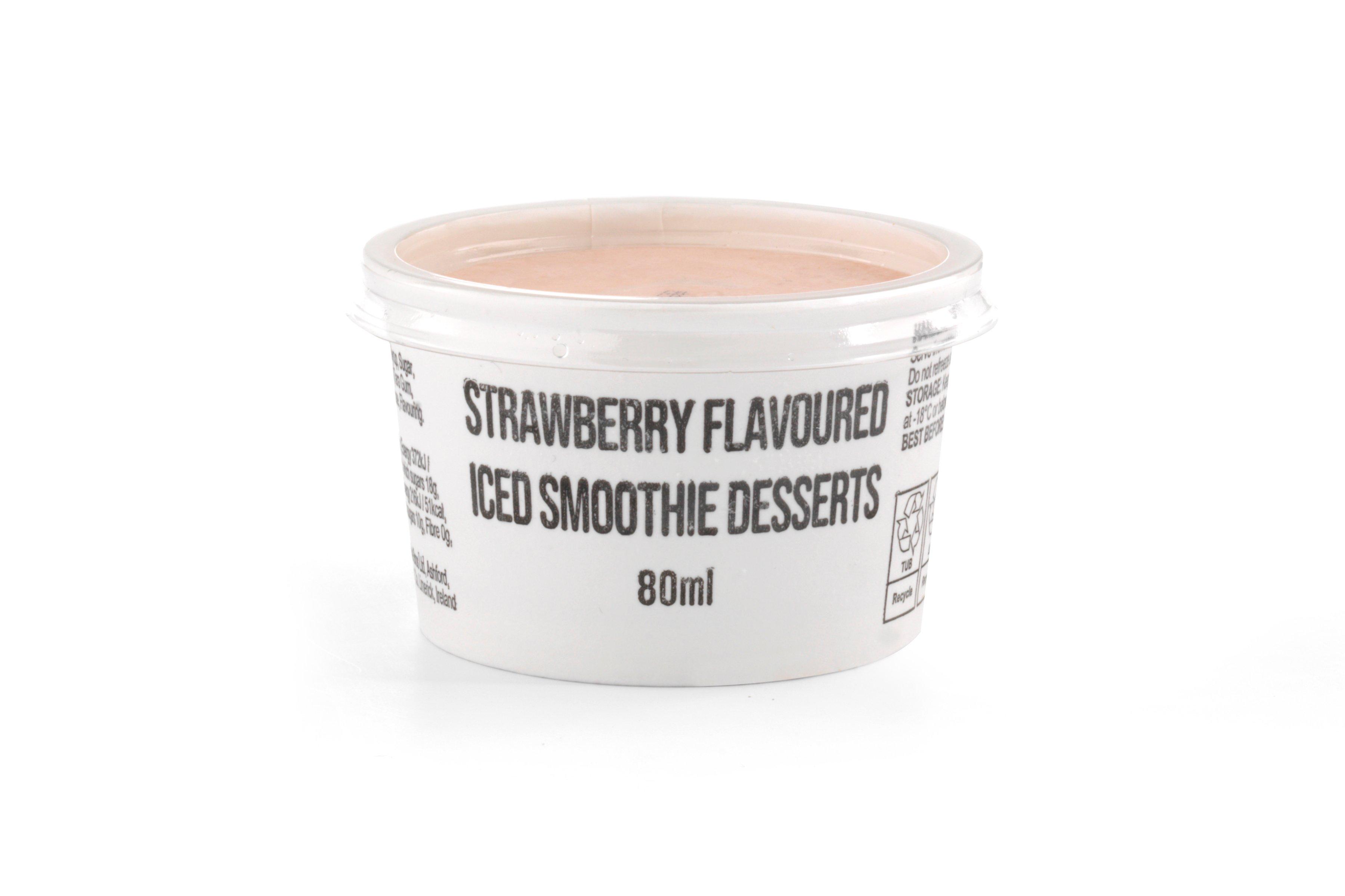 Brakes Essentials Strawberry Flavoured Iced Smoothie Desserts