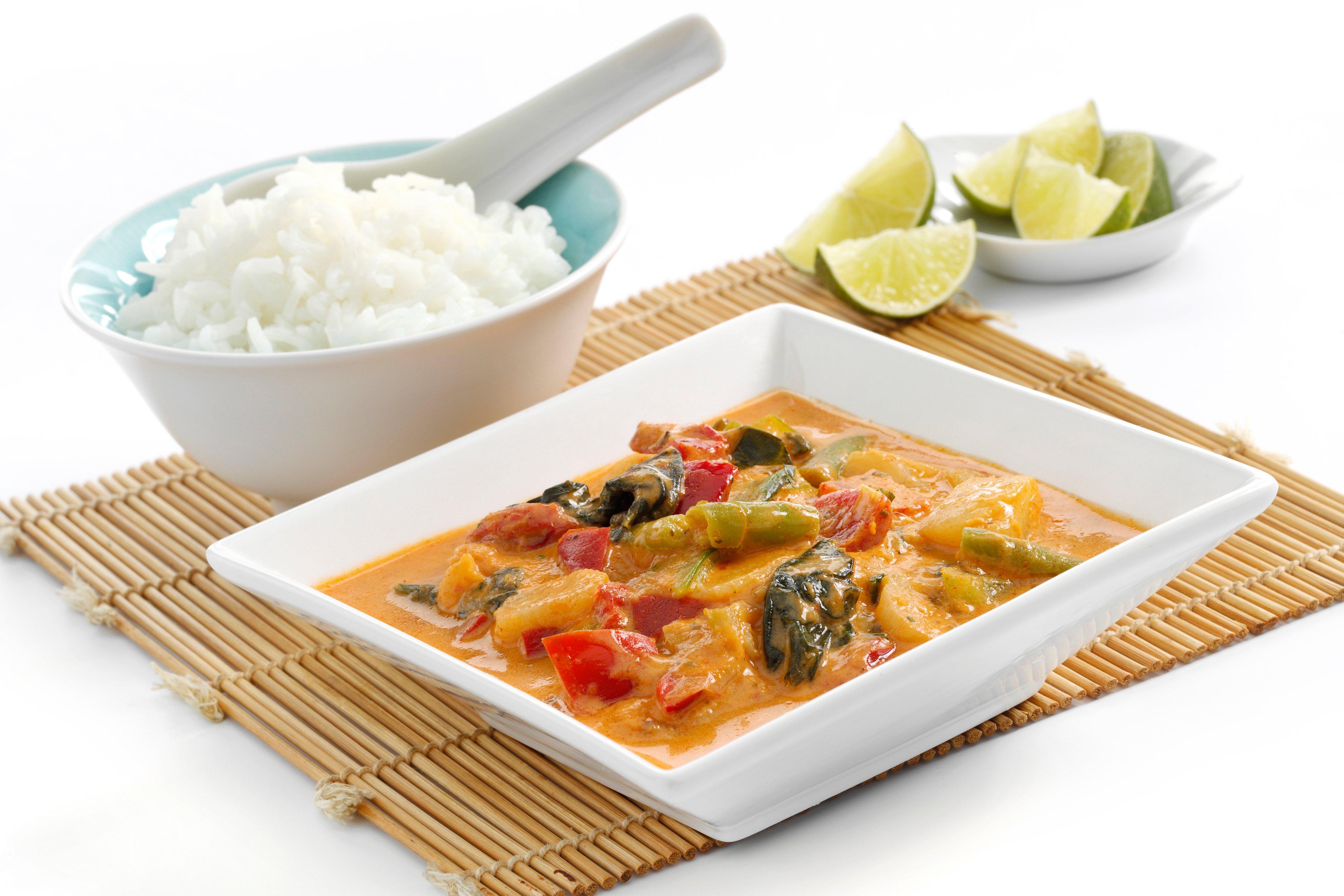 Brakes Red Thai Vegetable Curry