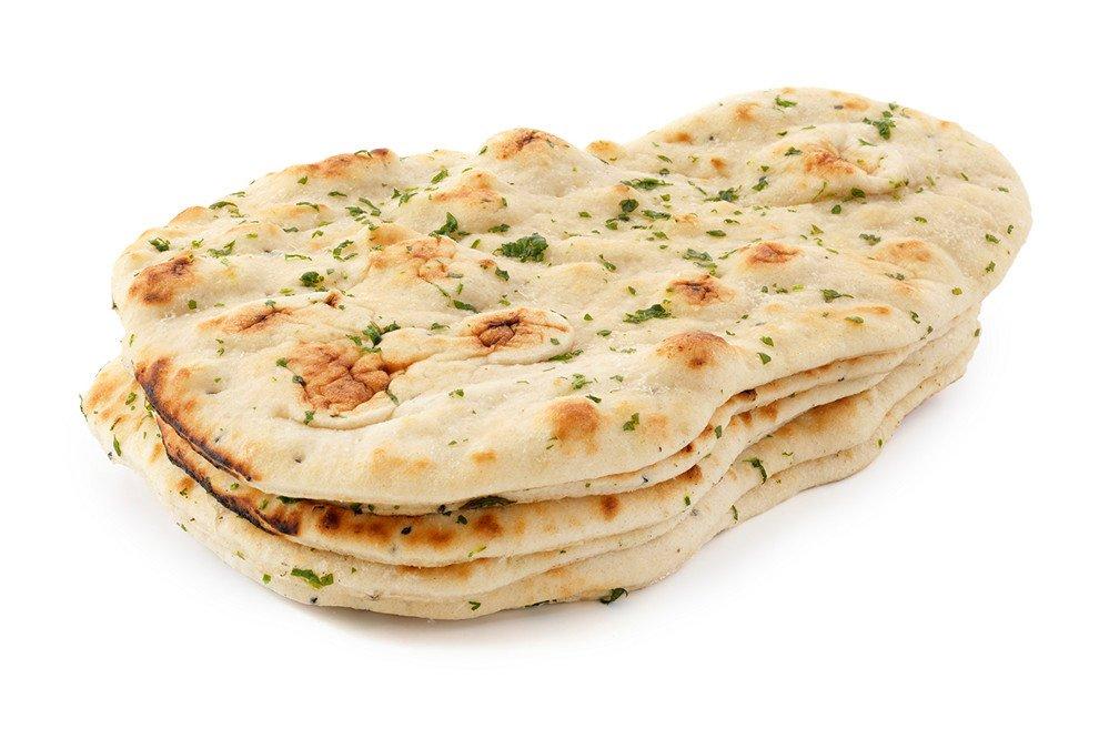 La Boulangerie Garlic & Coriander Naan Breads