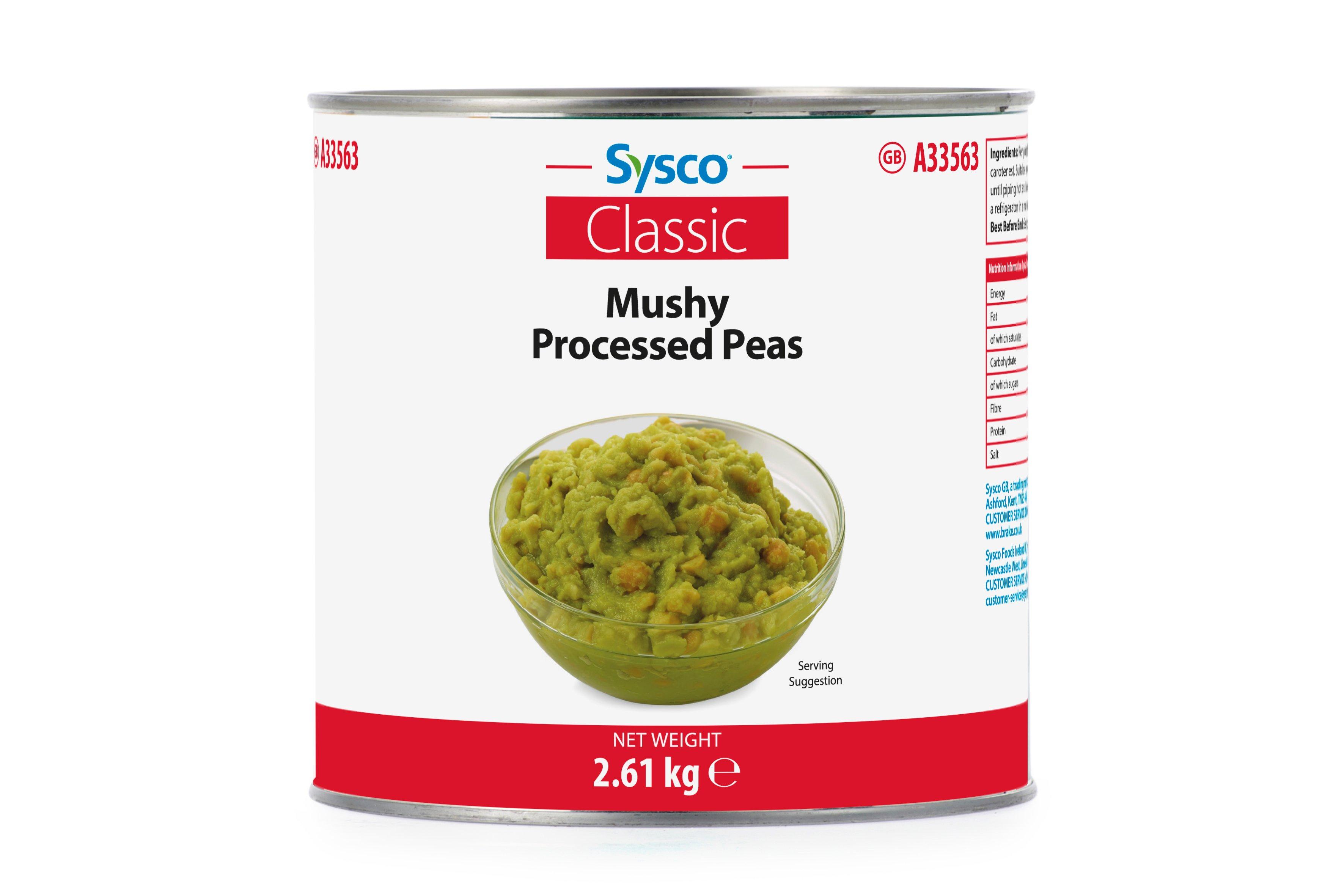 Sysco Classic Mushy Processed Peas