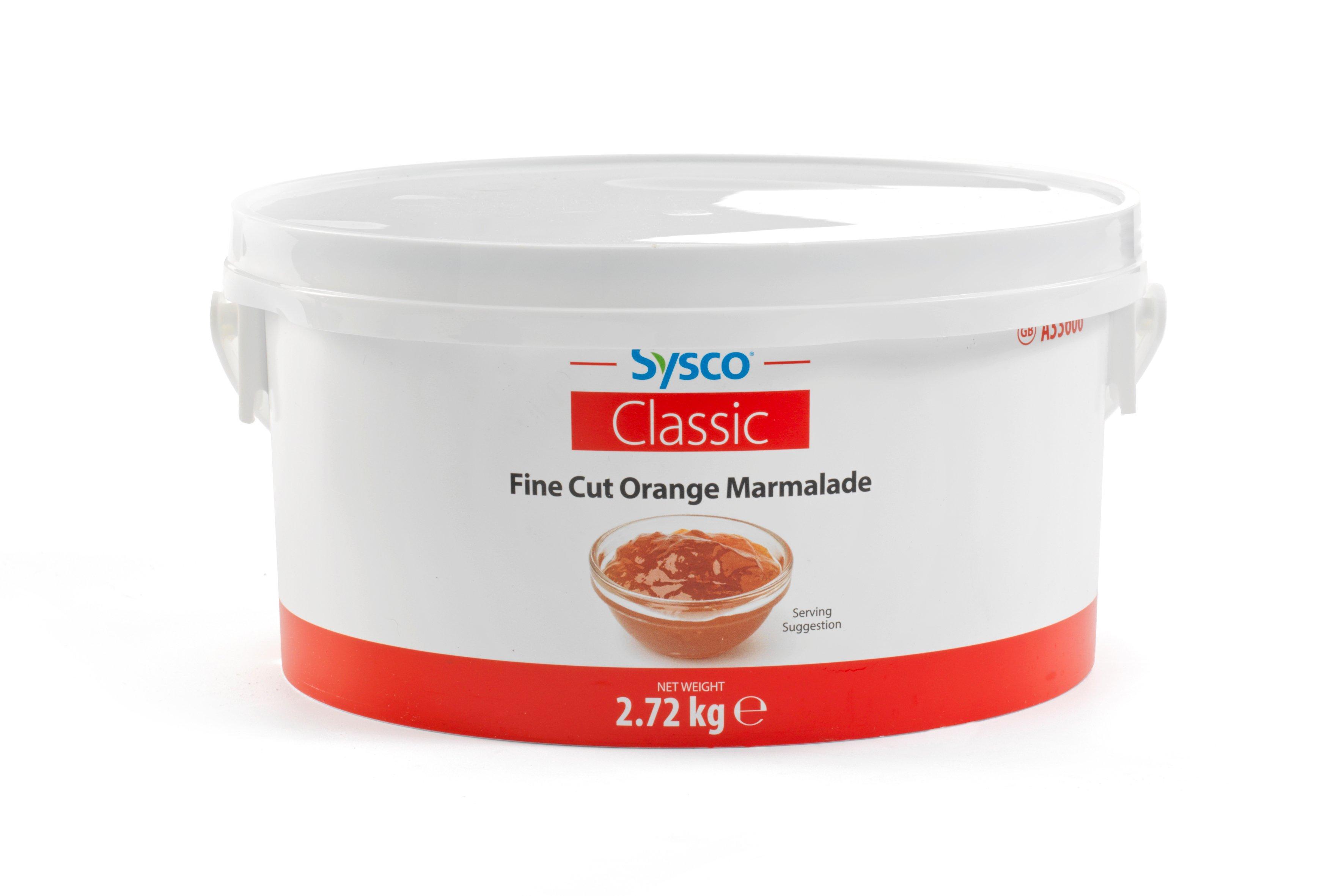 Sysco Classic Fine Cut Orange Marmalade