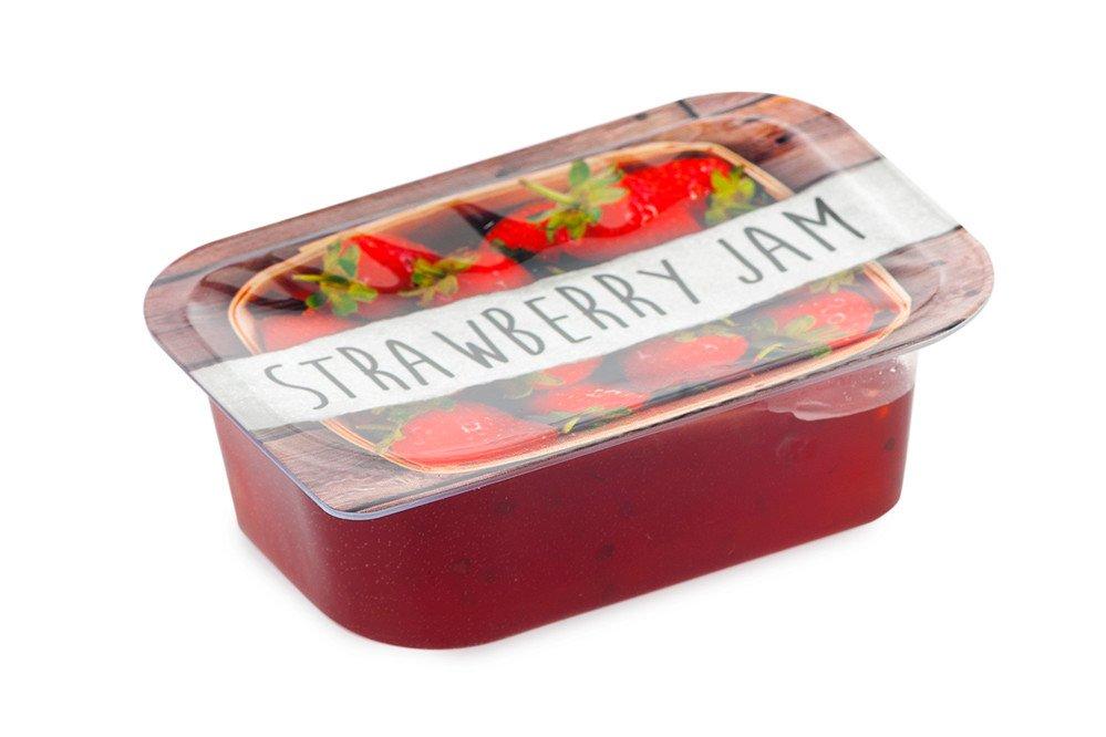 House Recipe Classic Strawberry Jam Portions