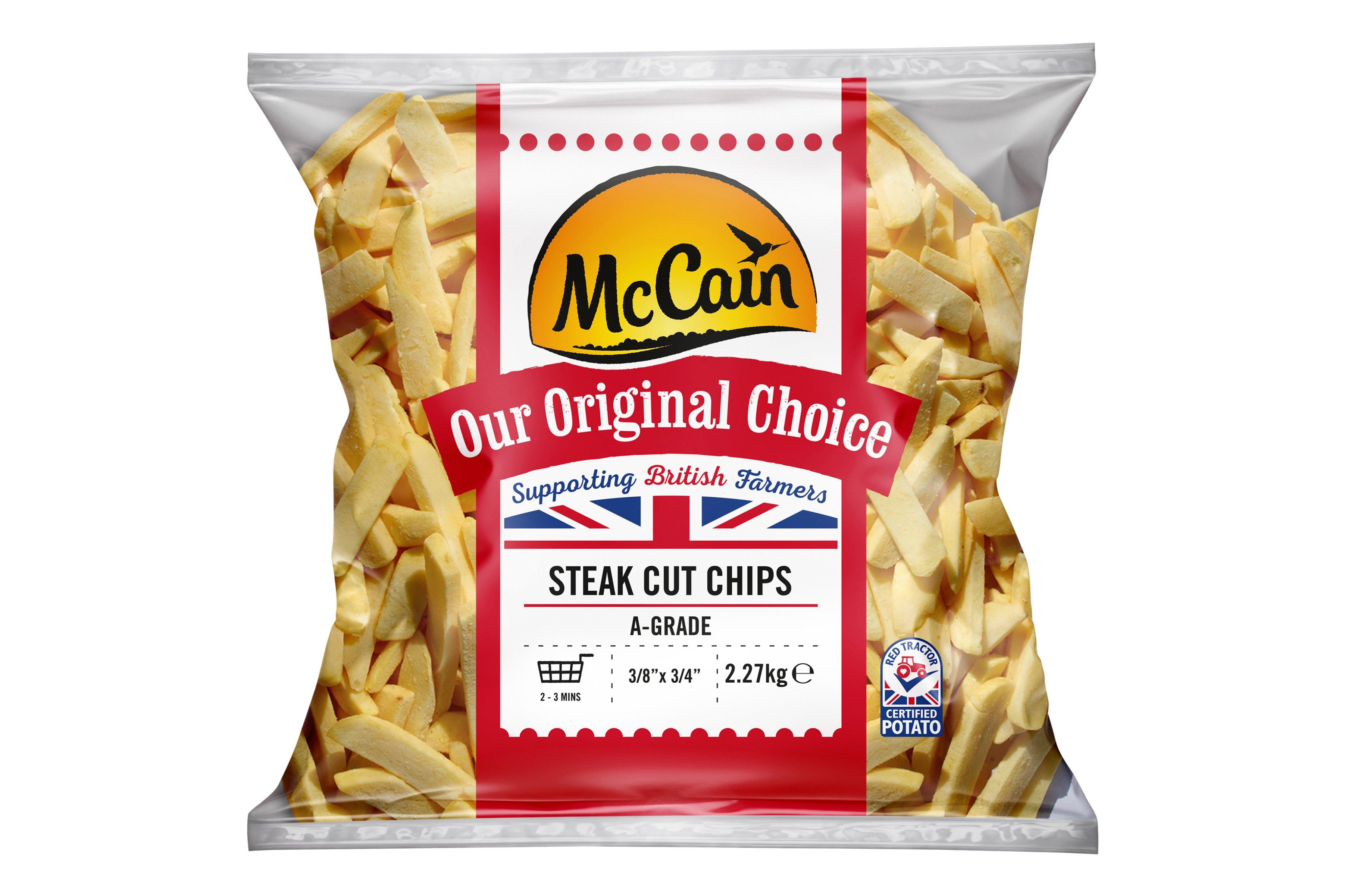 McCain Our Original Choice Steak Cut Chips 2.27kg