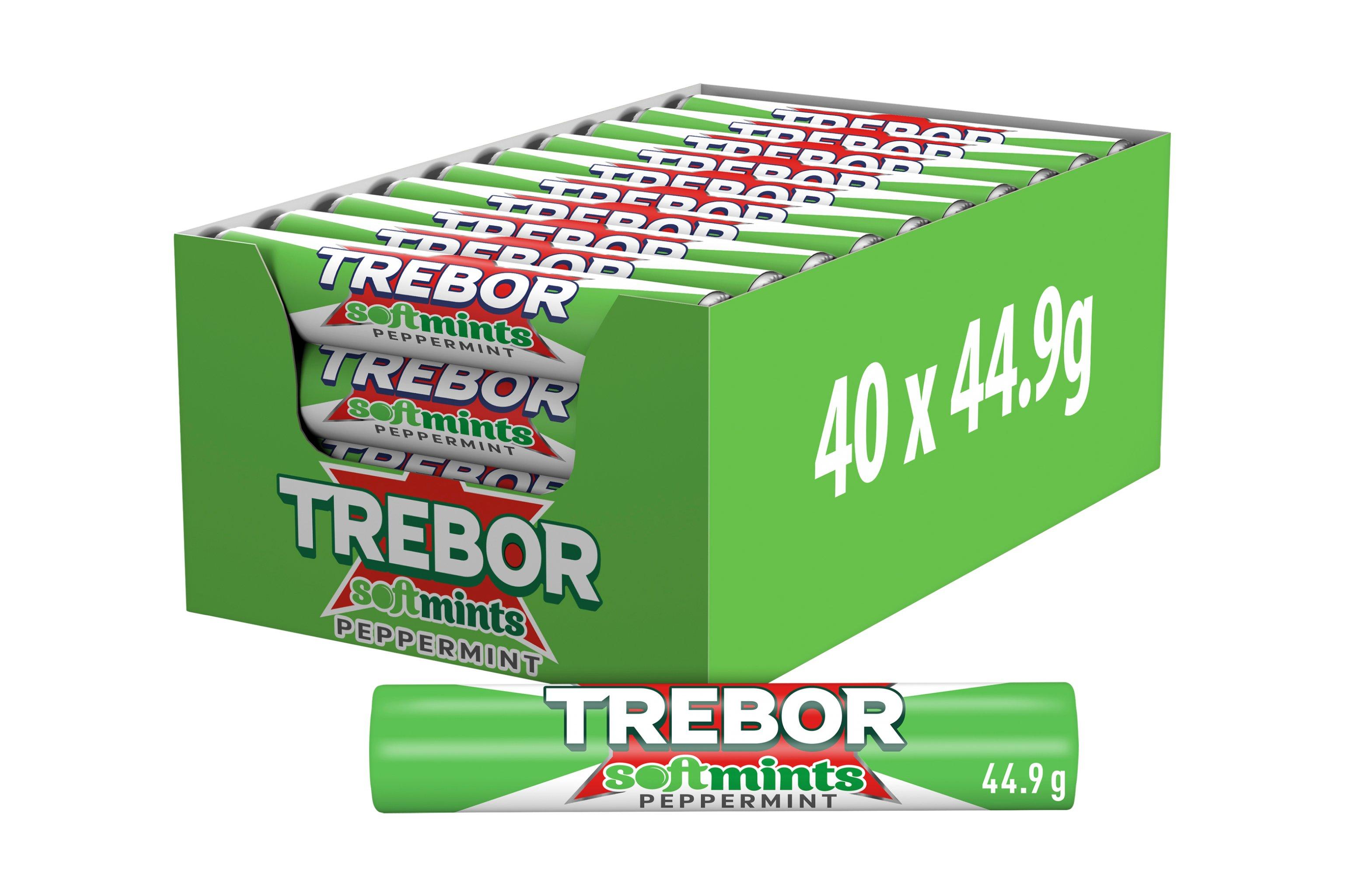 Trebor Softmints Peppermint Mints Roll 44.9g