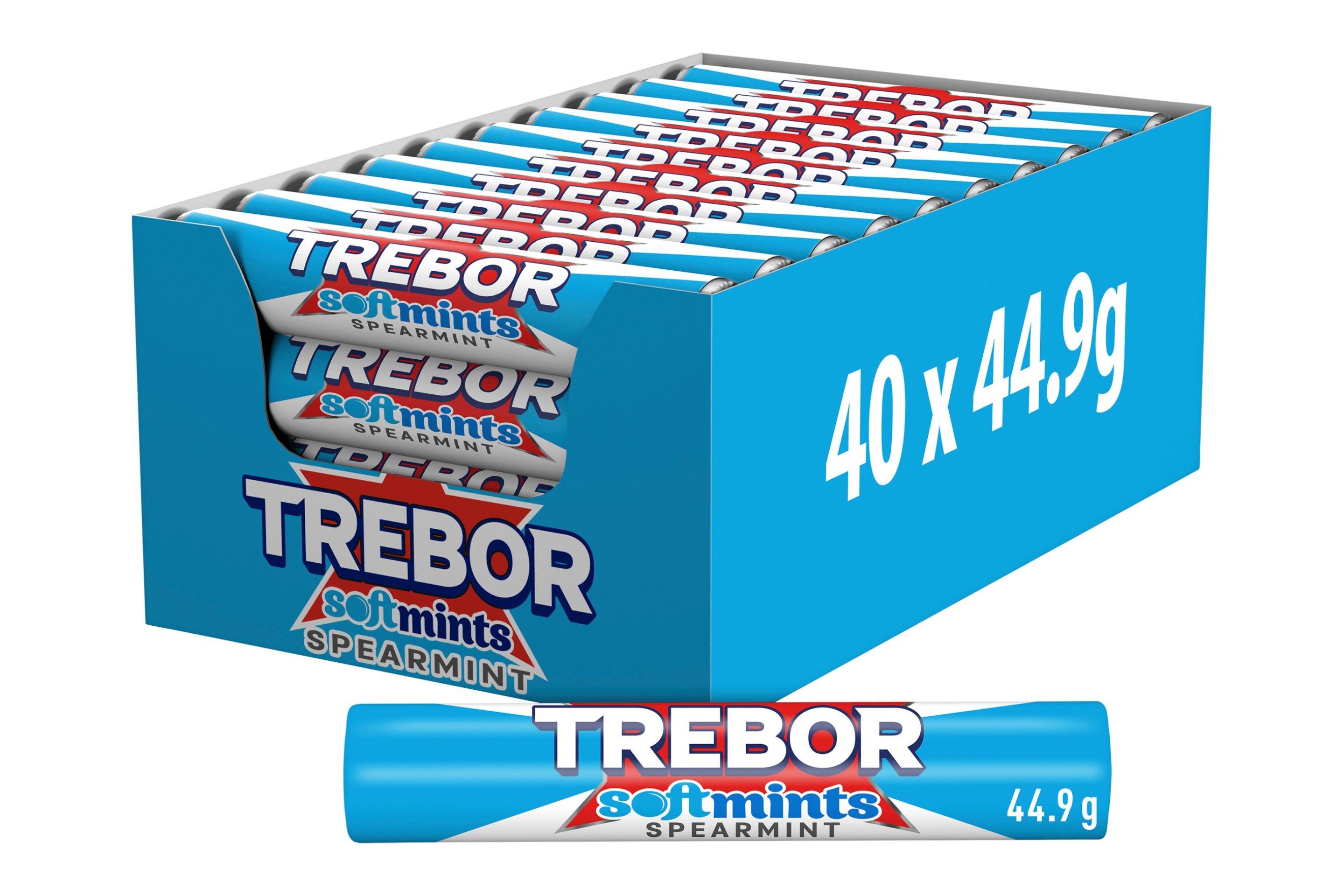 Trebor Softmints Spearmint Mints Roll 44.9g