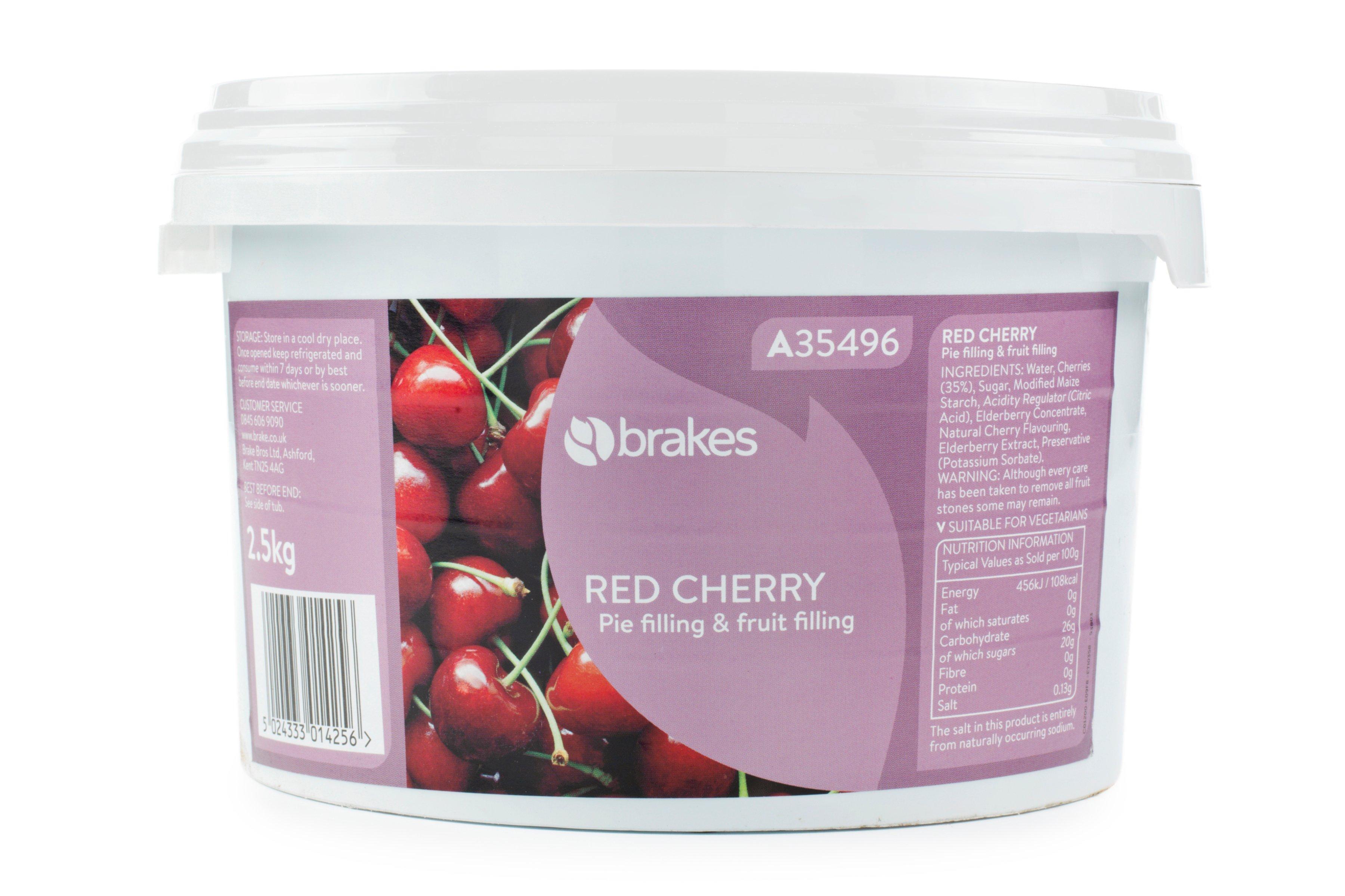 Brakes Red Cherry Pie Filling