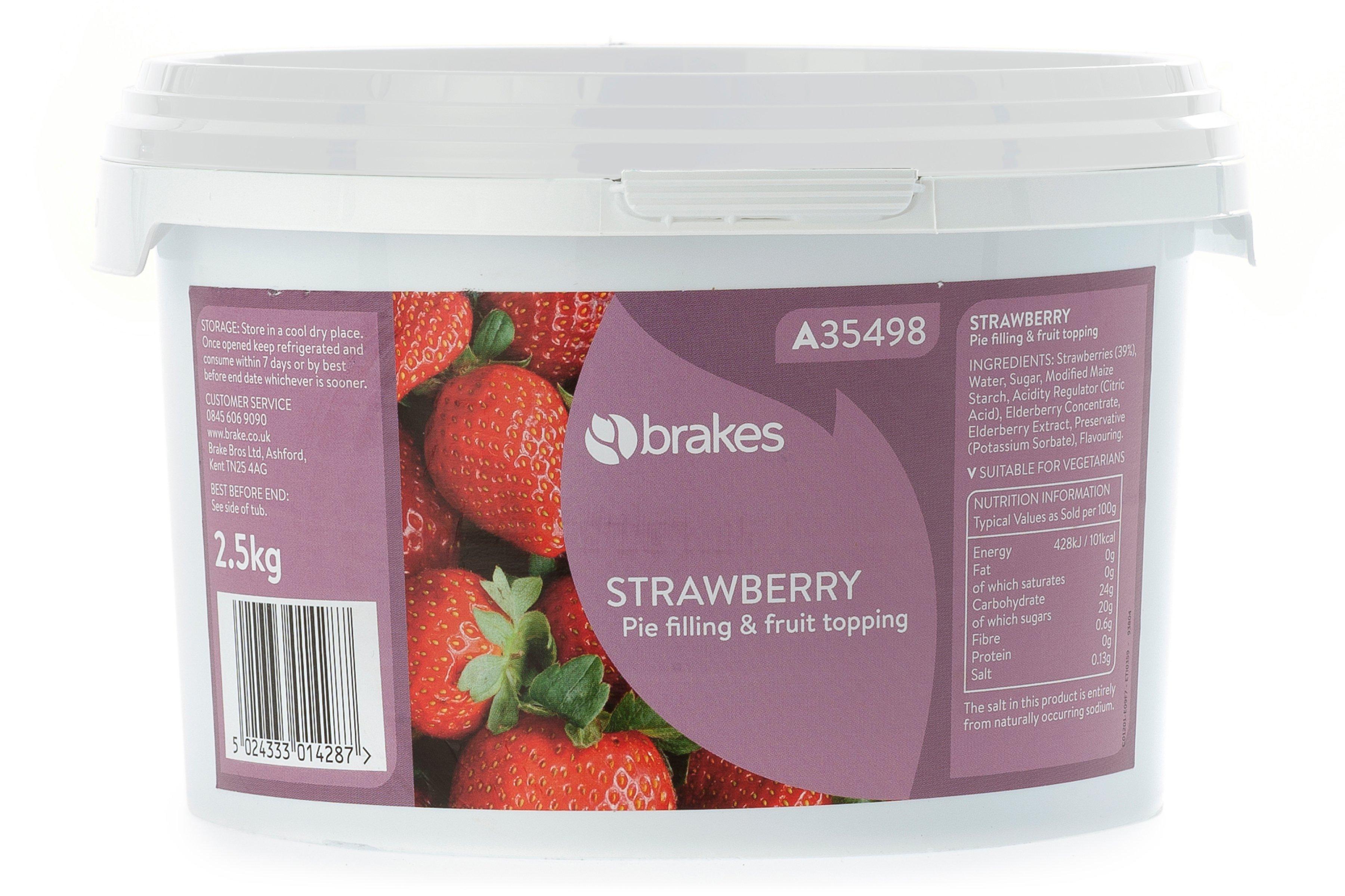 Brakes Strawberry Pie Filling