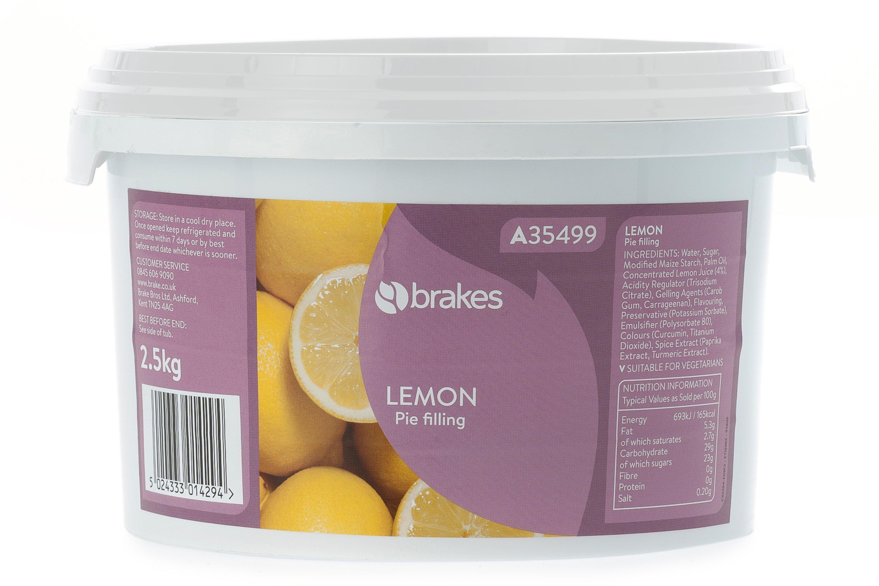 Brakes Lemon Pie Filling