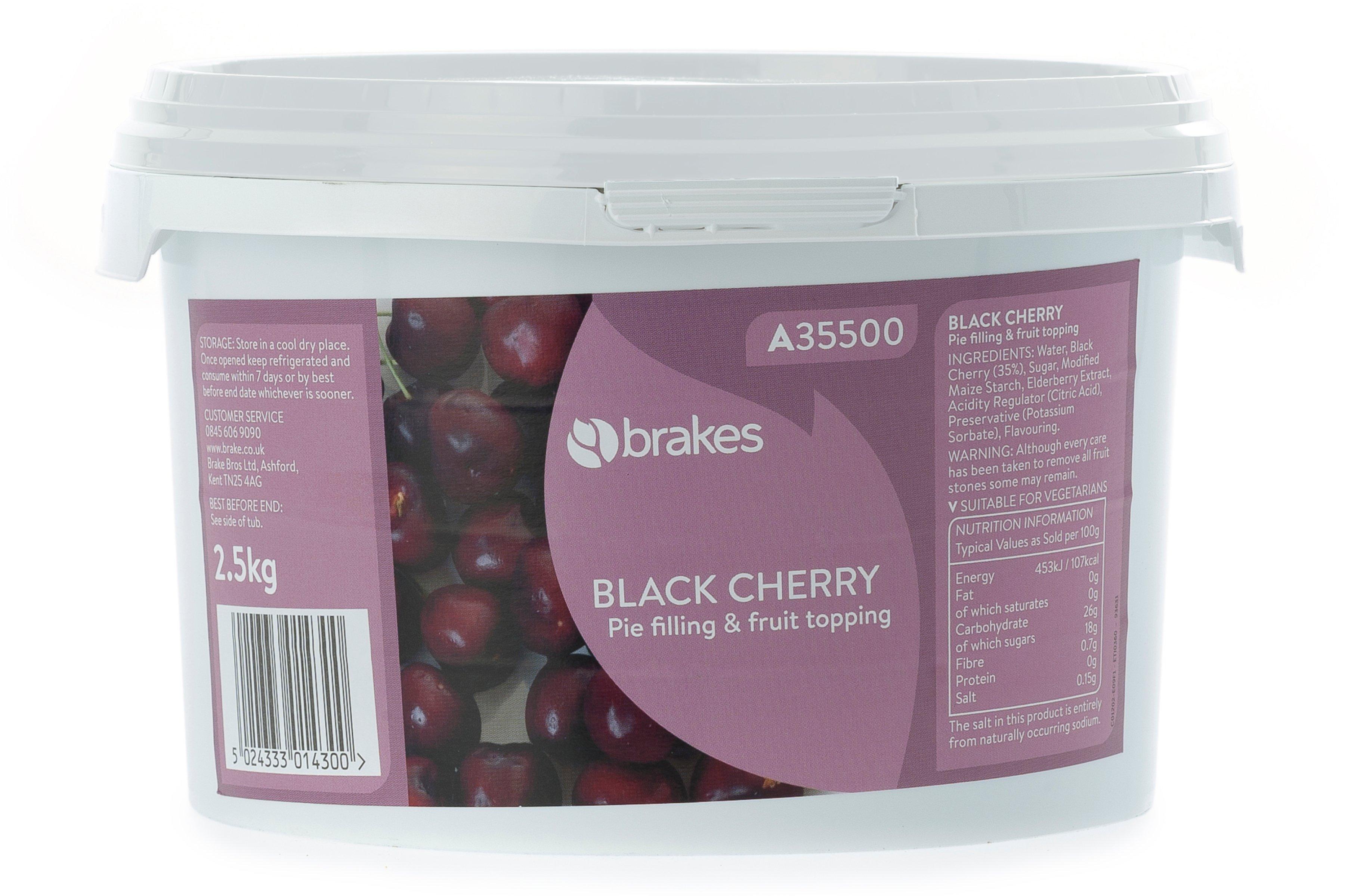 Brakes Black Cherry Pie Filling & Fruit Topping