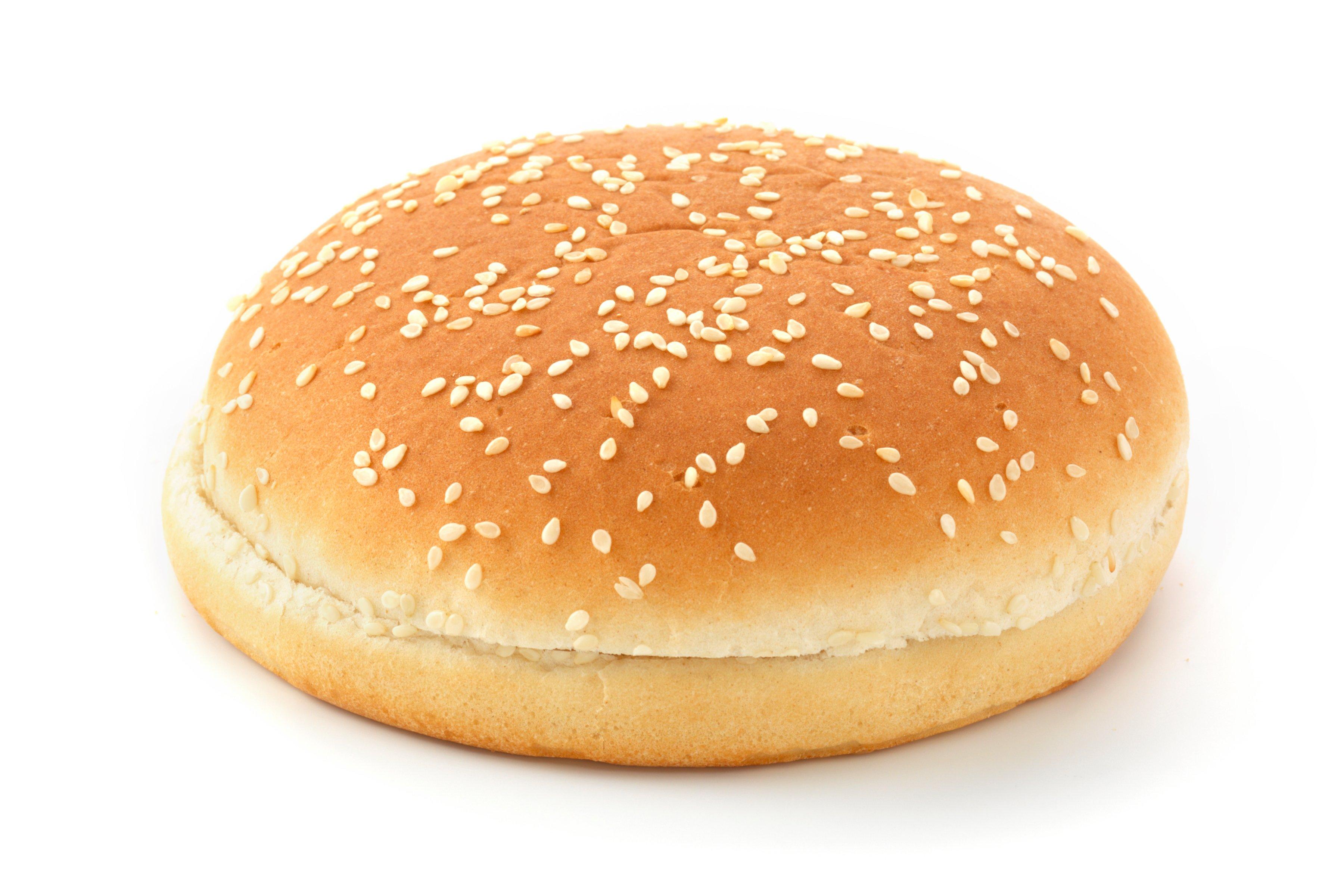 Sysco Classic 5" Pre-sliced Sesame Seed Bun