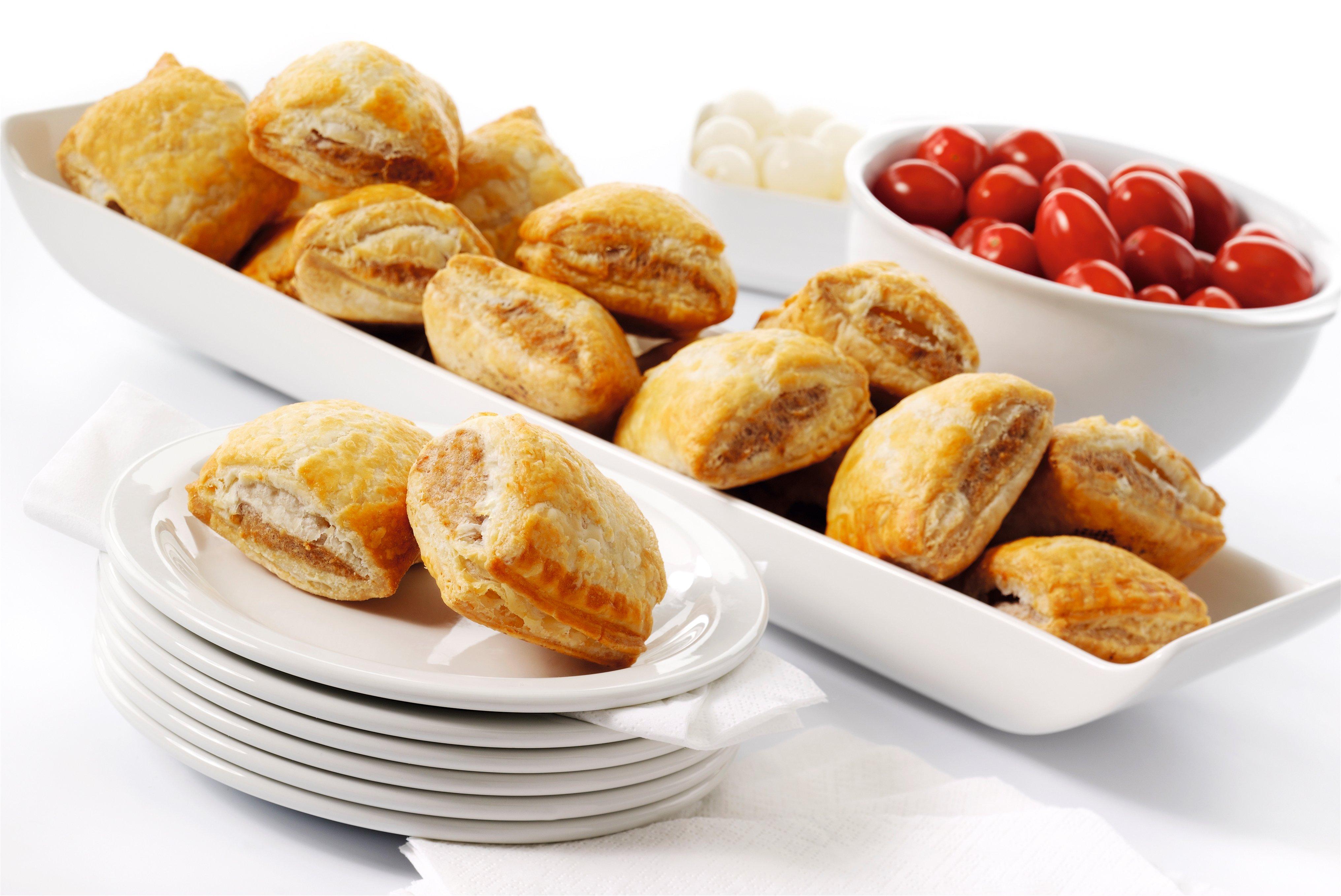 Sysco Essentials 2" Cocktail Sausage Rolls