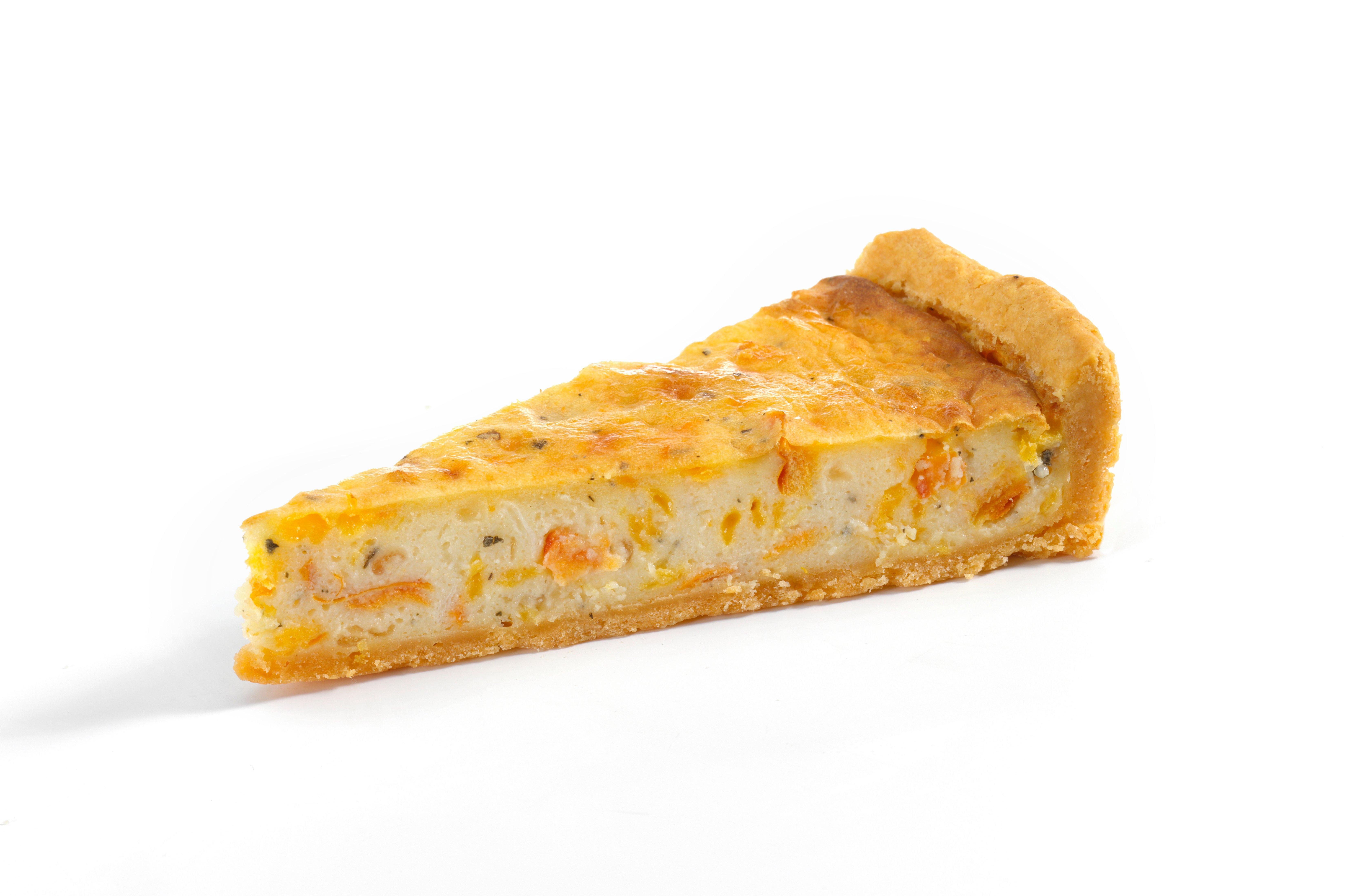 Sysco Classic 10" Baked Tomato, Cheese & Basil Quiche