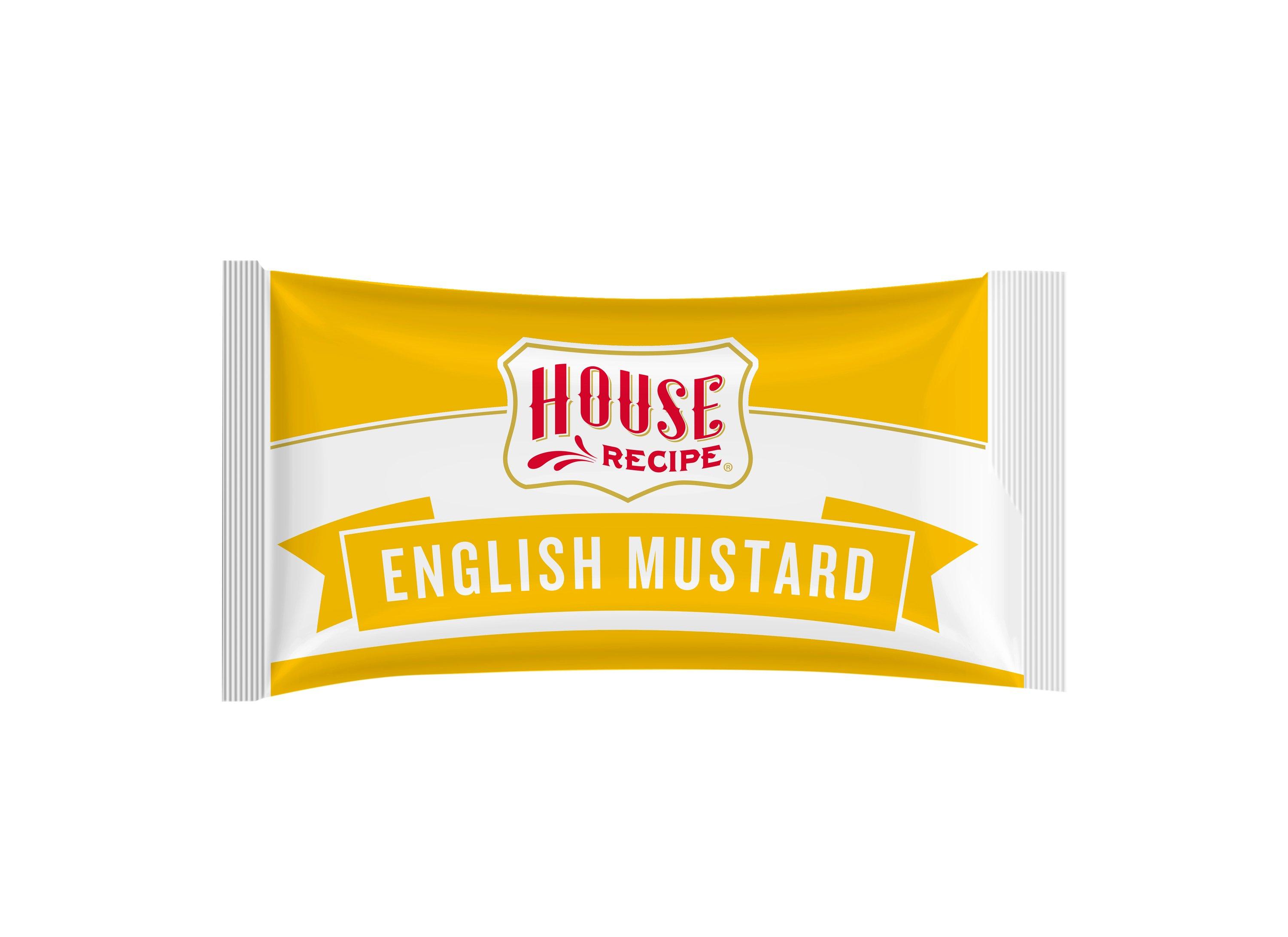 House Recipe English Mustard Sachets