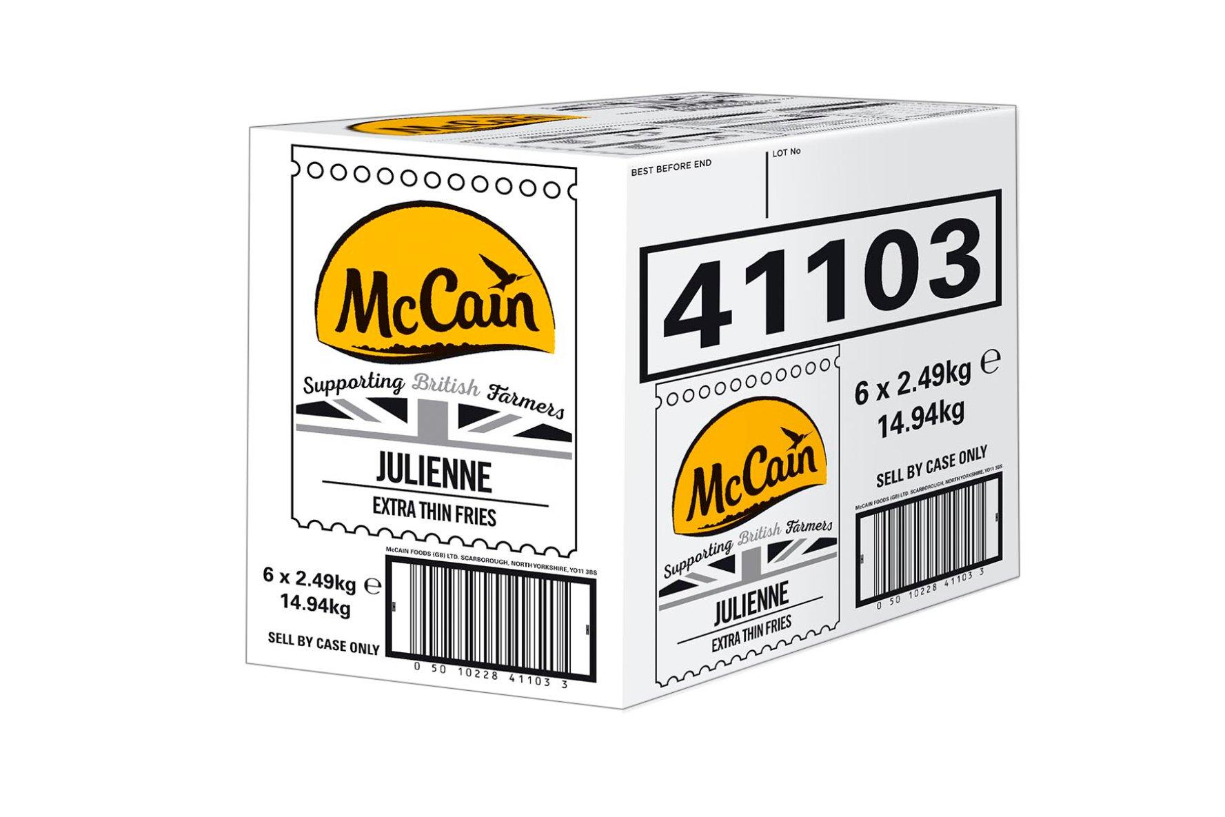 McCain Extra Thin Cut Julienne Fries