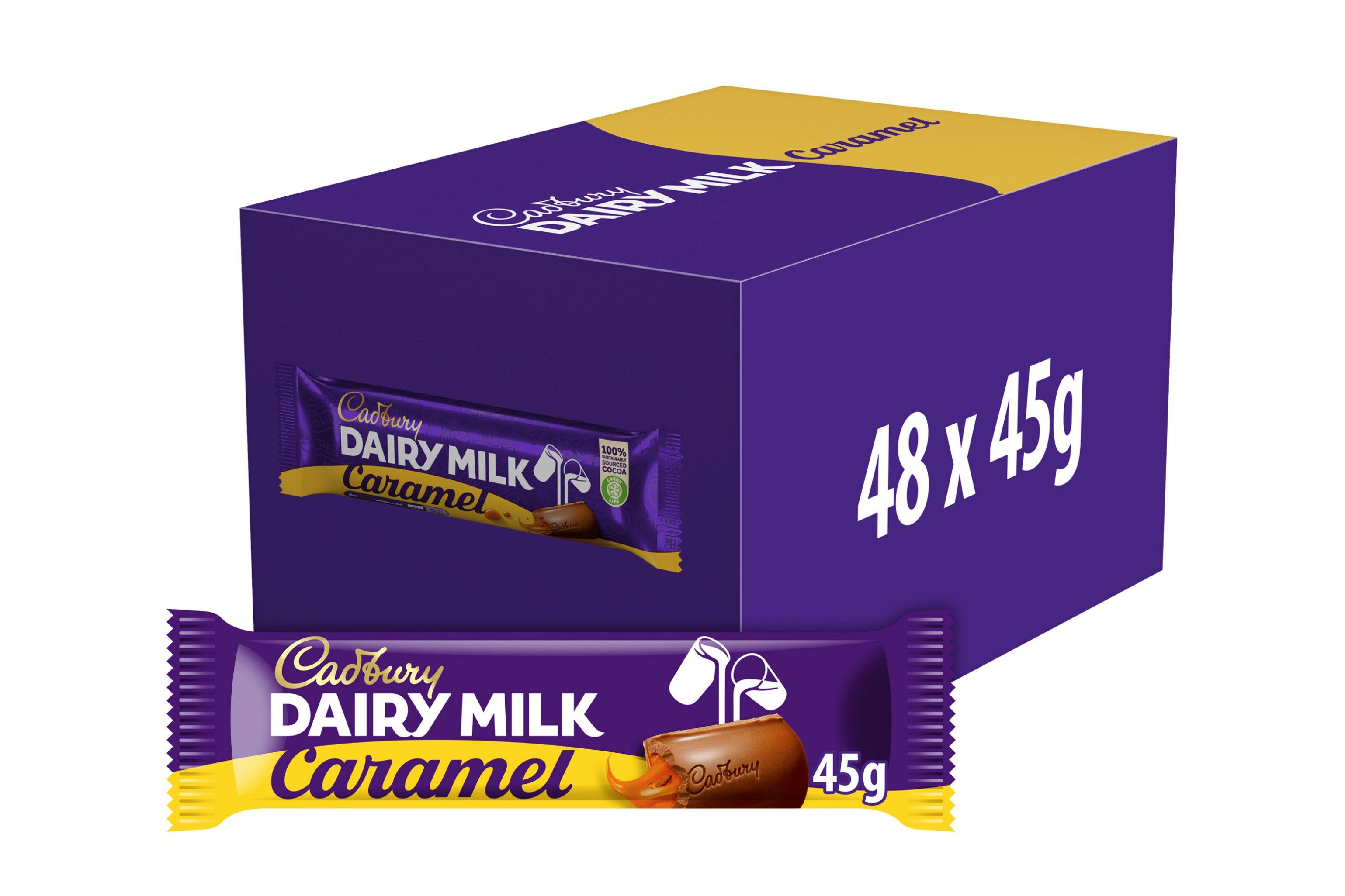 Cadbury Dairy Milk Caramel Chocolate Bar 45g