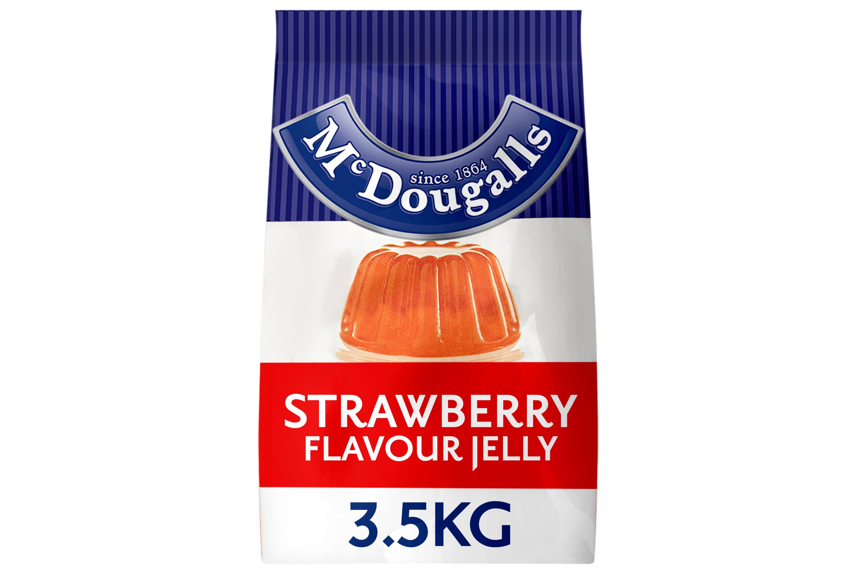McDougalls Strawberry Flavour Jelly 3.5kg
